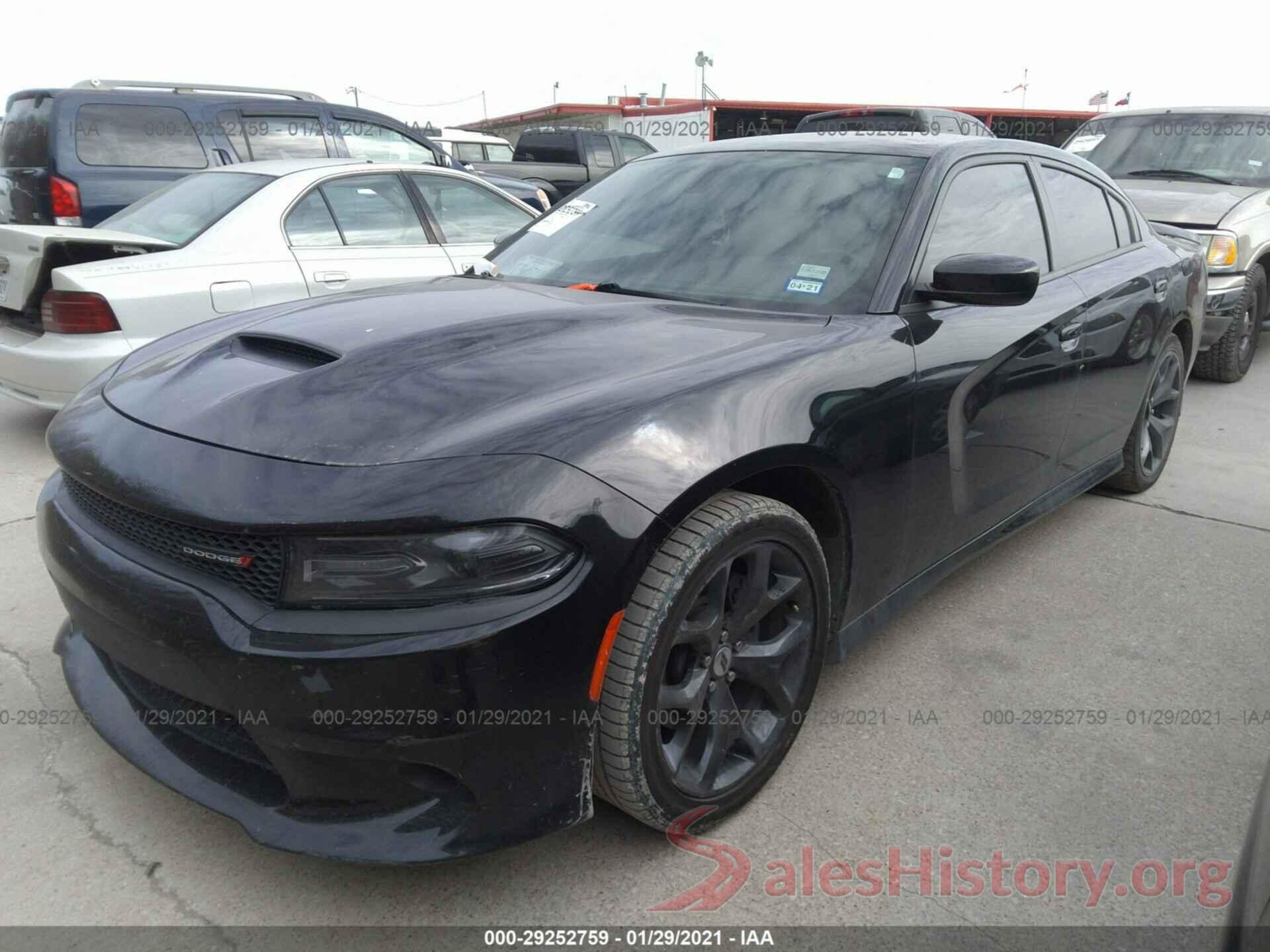 2C3CDXHG3KH597191 2019 DODGE CHARGER