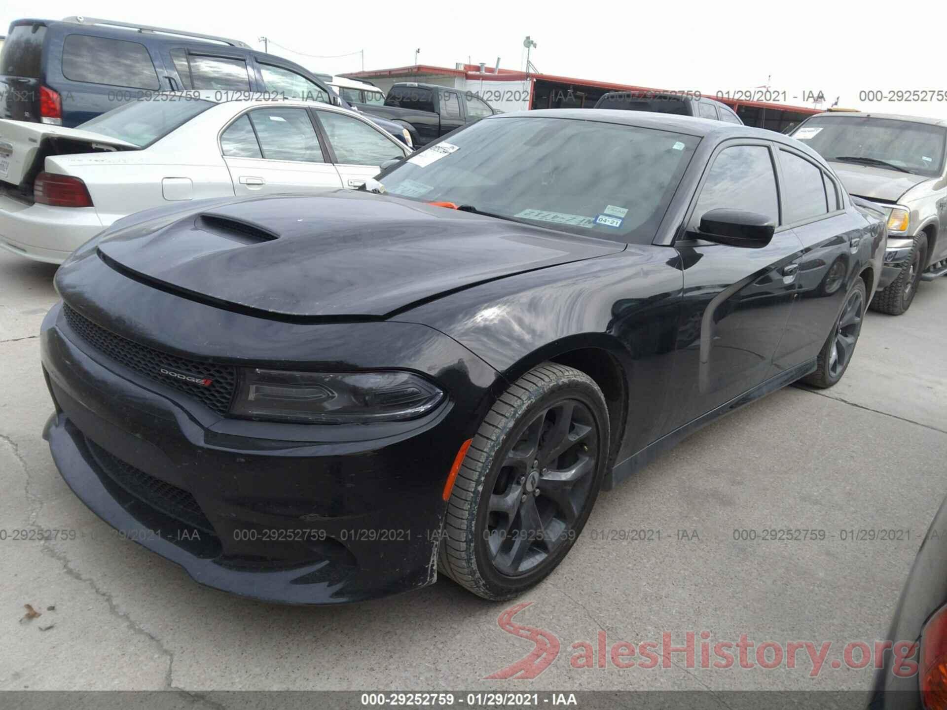 2C3CDXHG3KH597191 2019 DODGE CHARGER