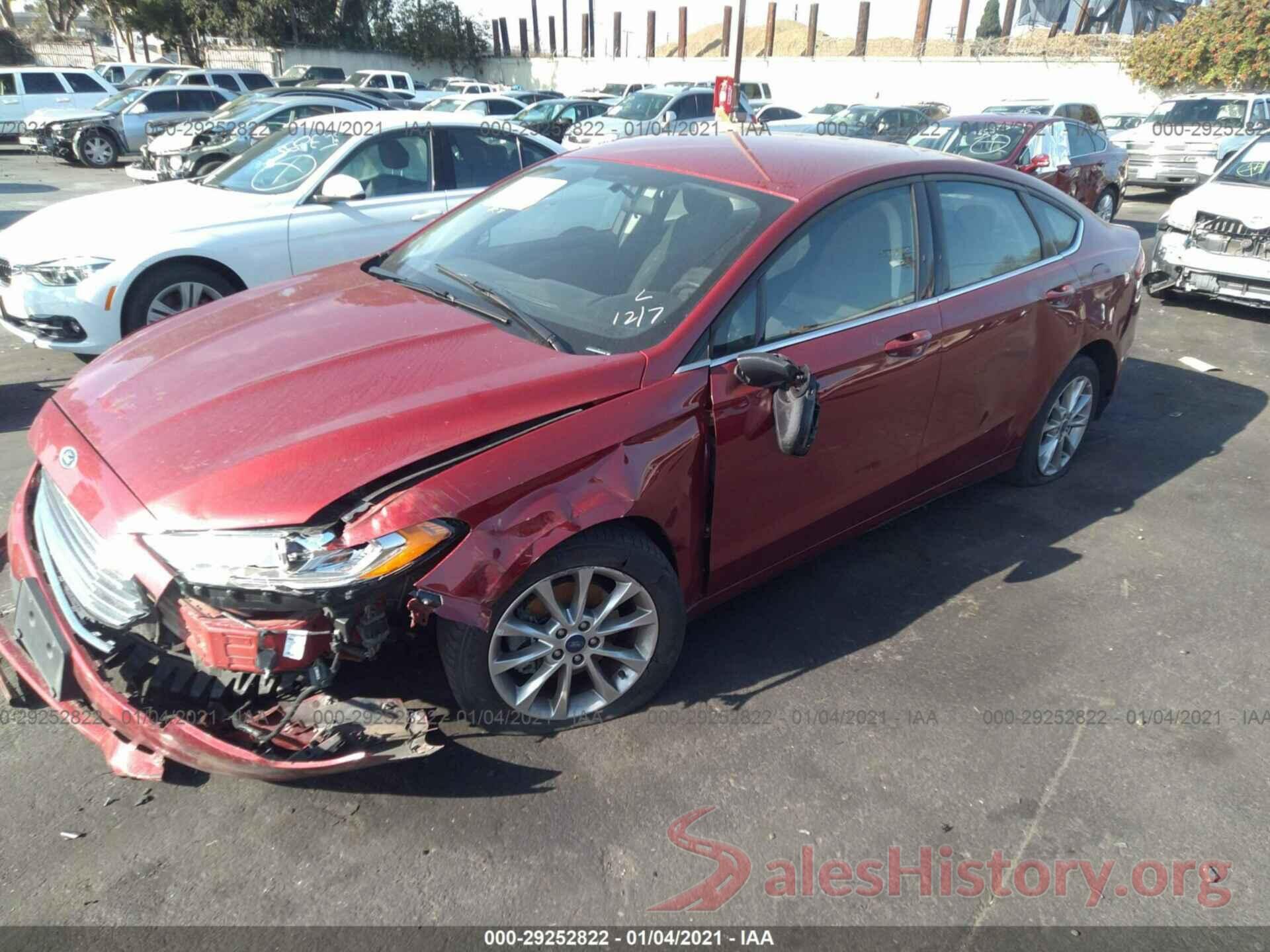 3FA6P0HD2HR247910 2017 FORD FUSION