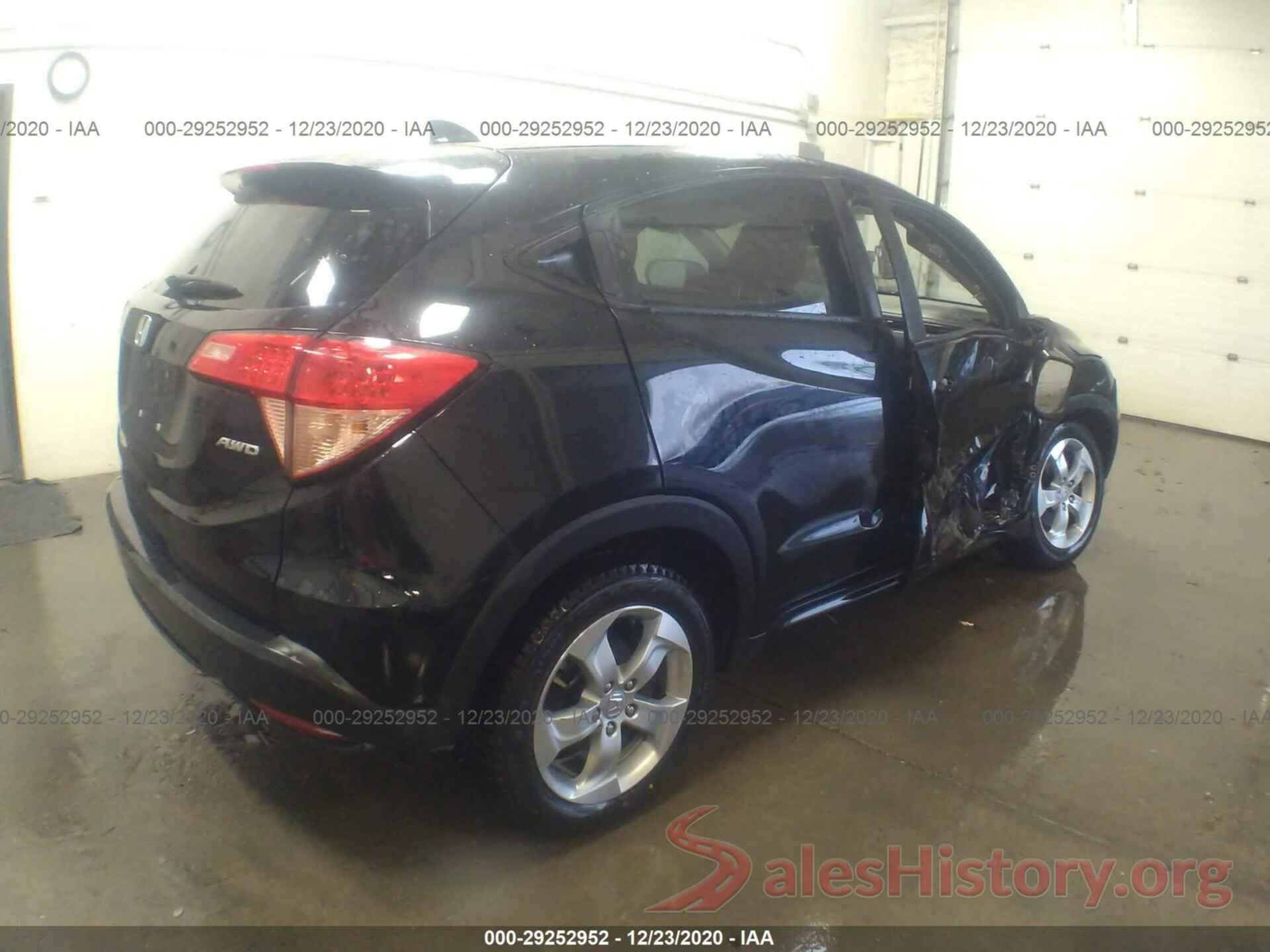 3CZRU6H58GM739343 2016 HONDA HR-V