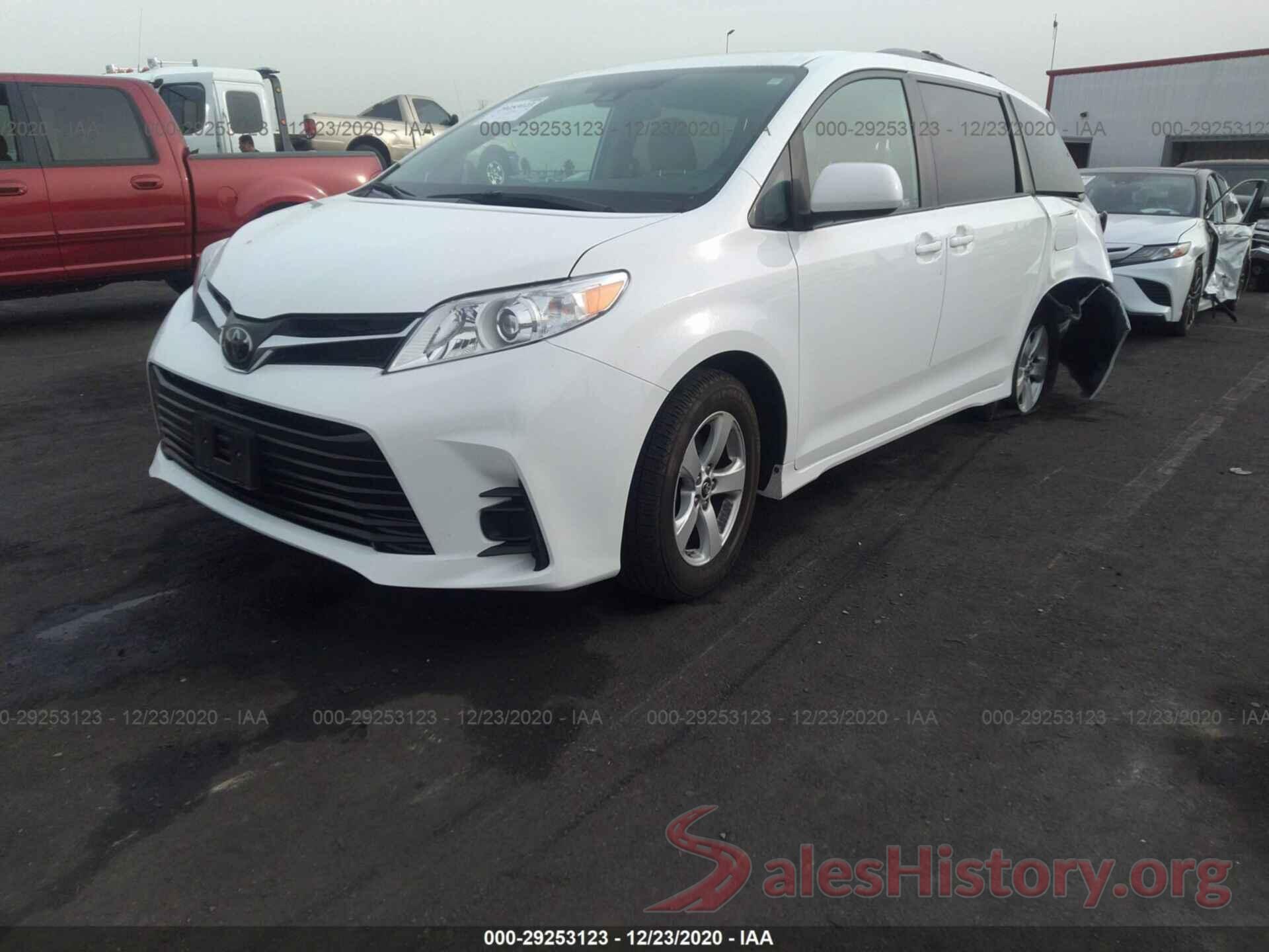 5TDKZ3DC3KS007853 2019 TOYOTA SIENNA