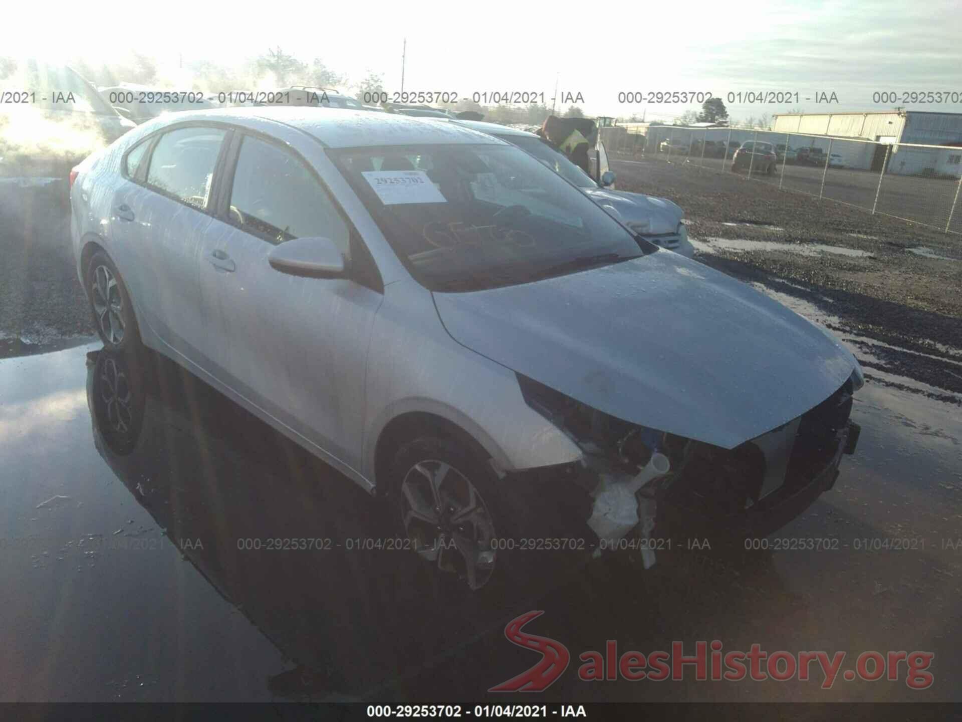 3KPF24AD1LE234222 2020 KIA FORTE