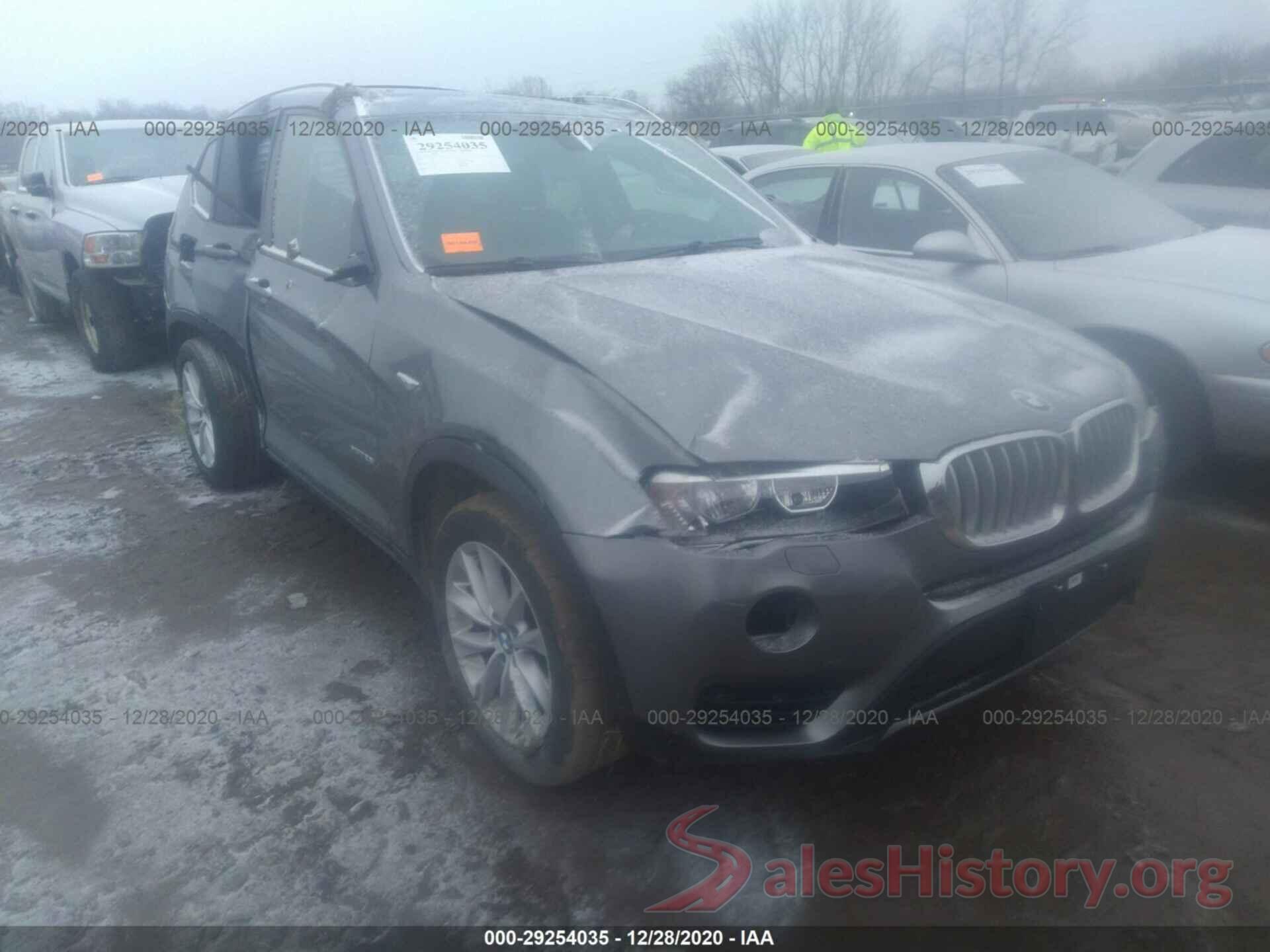 5UXWX9C59H0T12748 2017 BMW X3