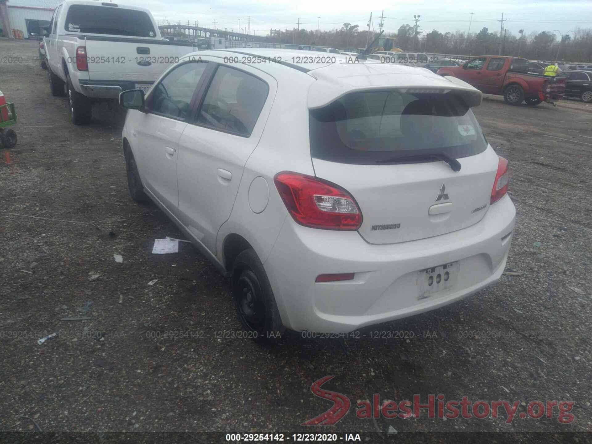 ML32A3HJ4HH006050 2017 MITSUBISHI MIRAGE