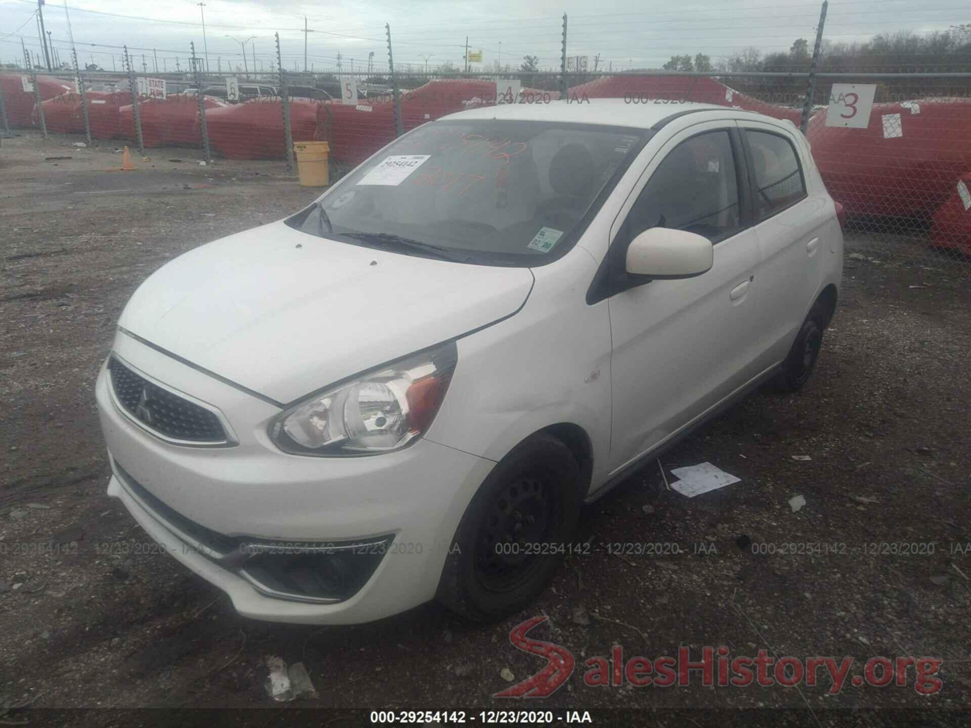 ML32A3HJ4HH006050 2017 MITSUBISHI MIRAGE