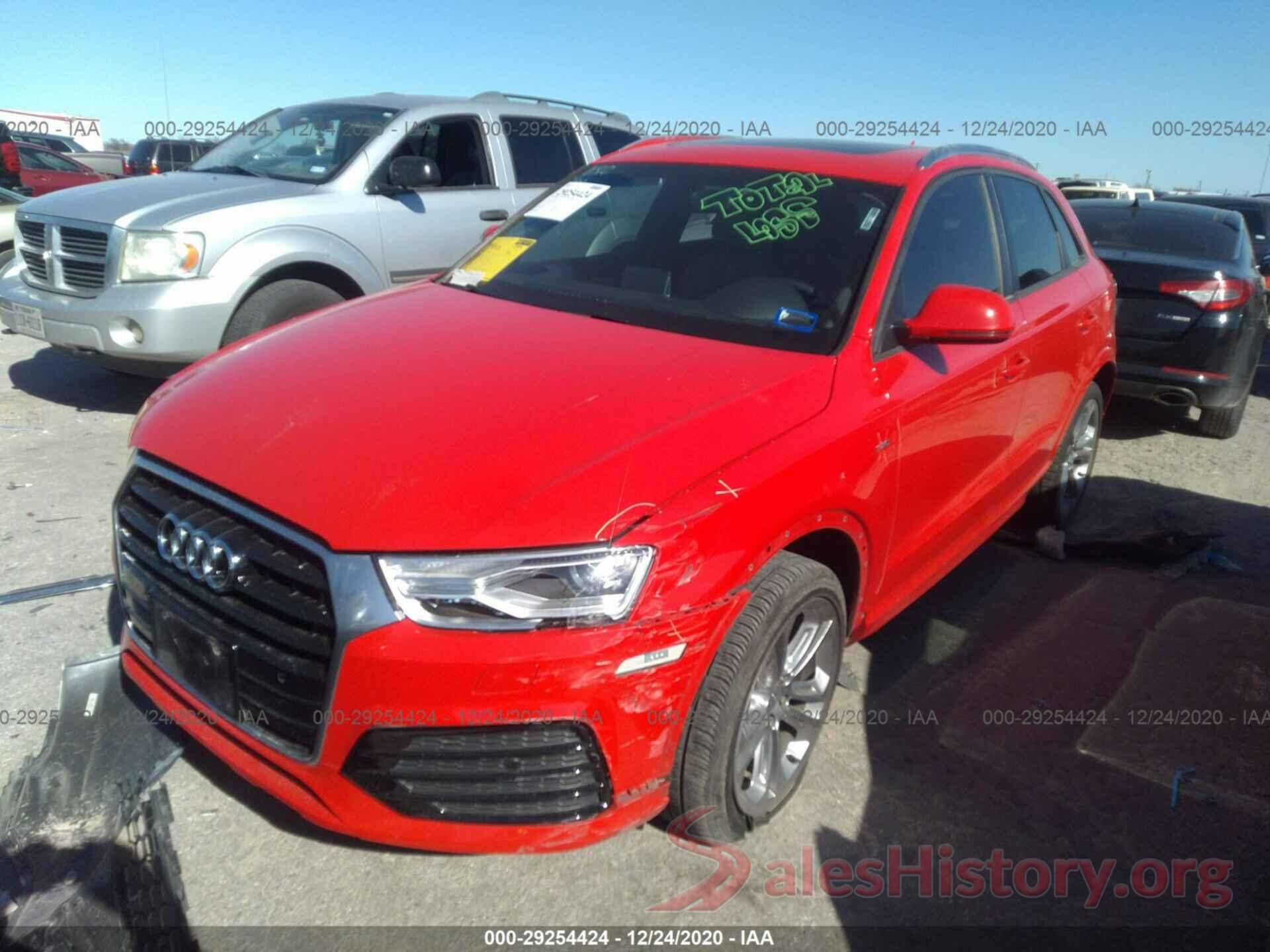 WA1BCCFS7JR003365 2018 AUDI Q3