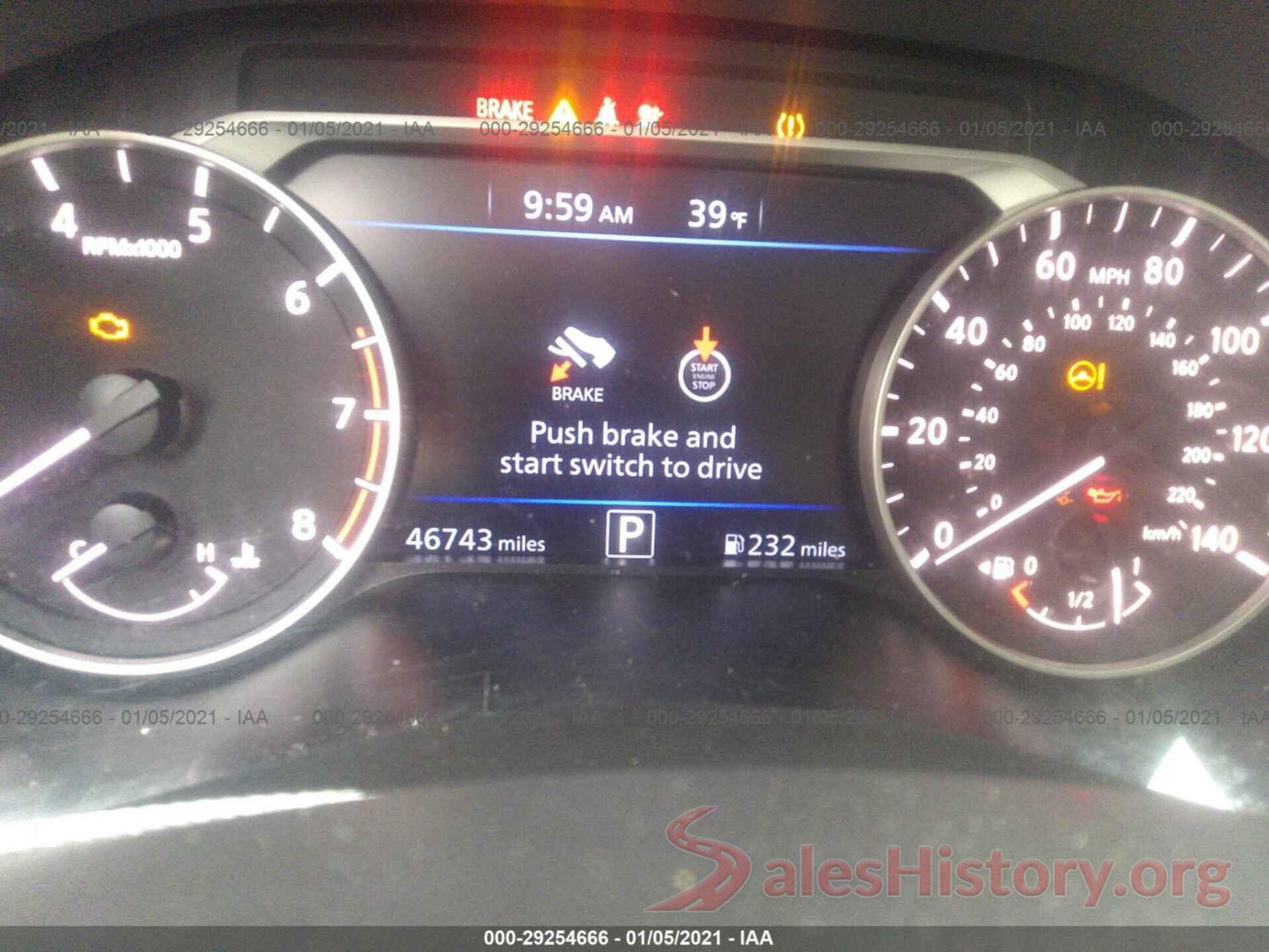 1N4BL4BV5KC154758 2019 NISSAN ALTIMA