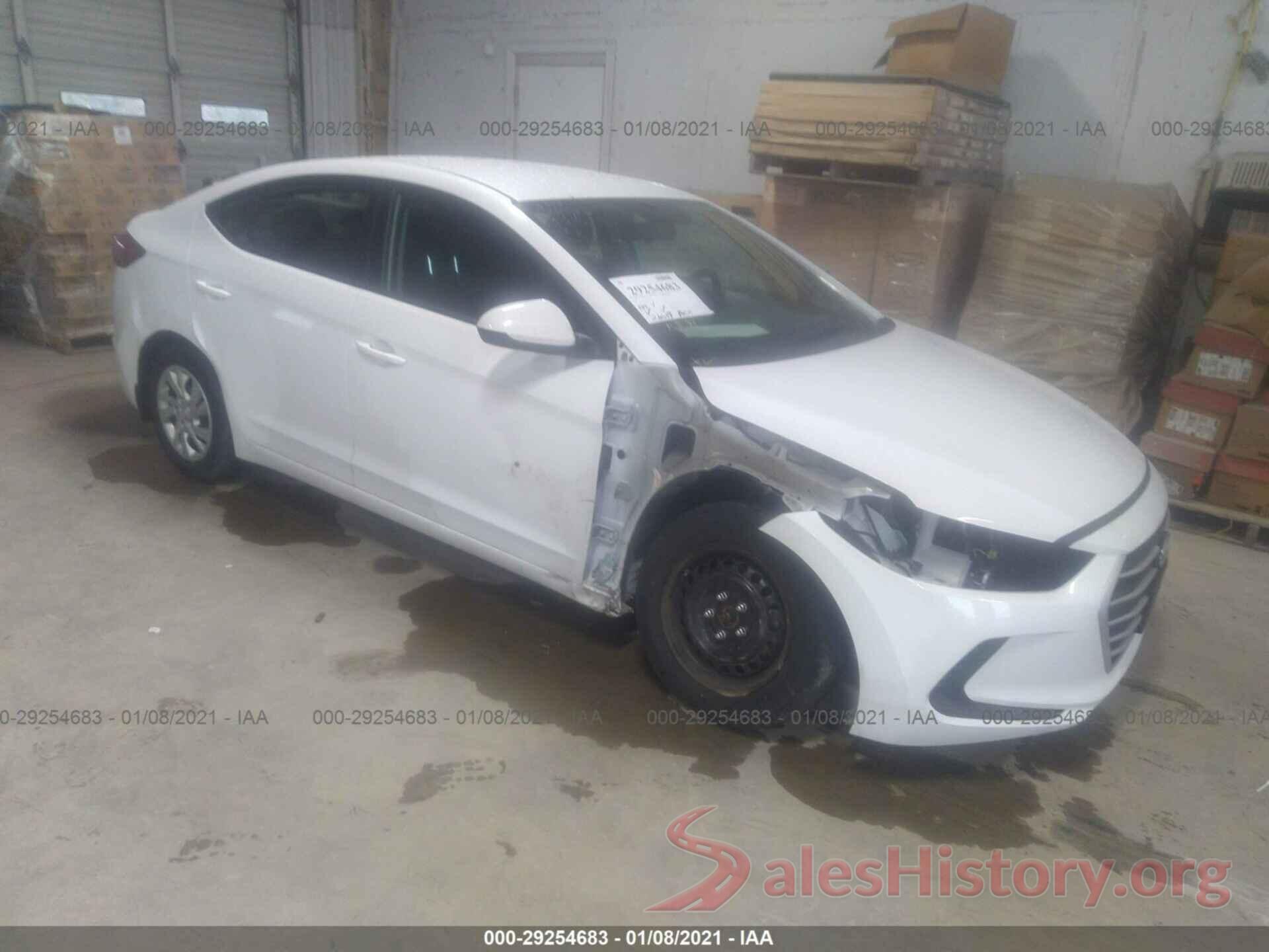 5NPD74LF7JH343140 2018 HYUNDAI ELANTRA