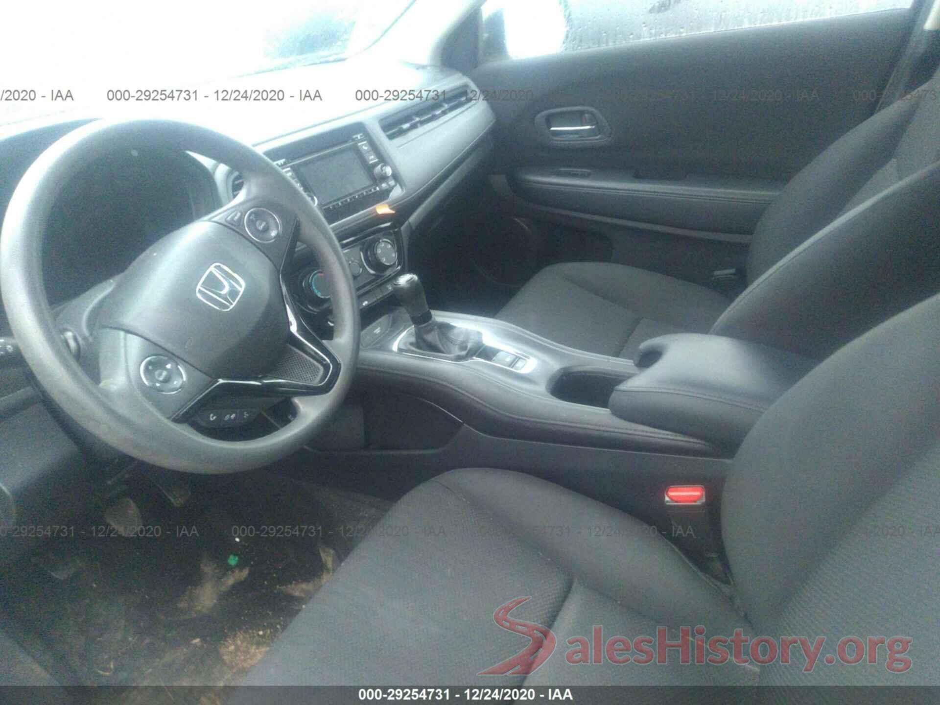 3CZRU5G35GM716970 2016 HONDA HR-V