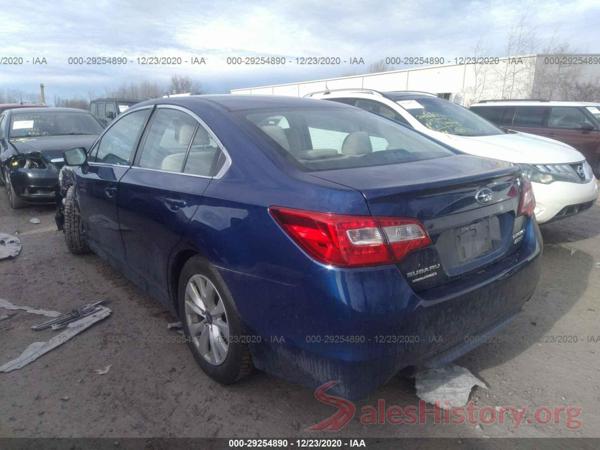 4S3BNAB65H3034883 2017 SUBARU LEGACY