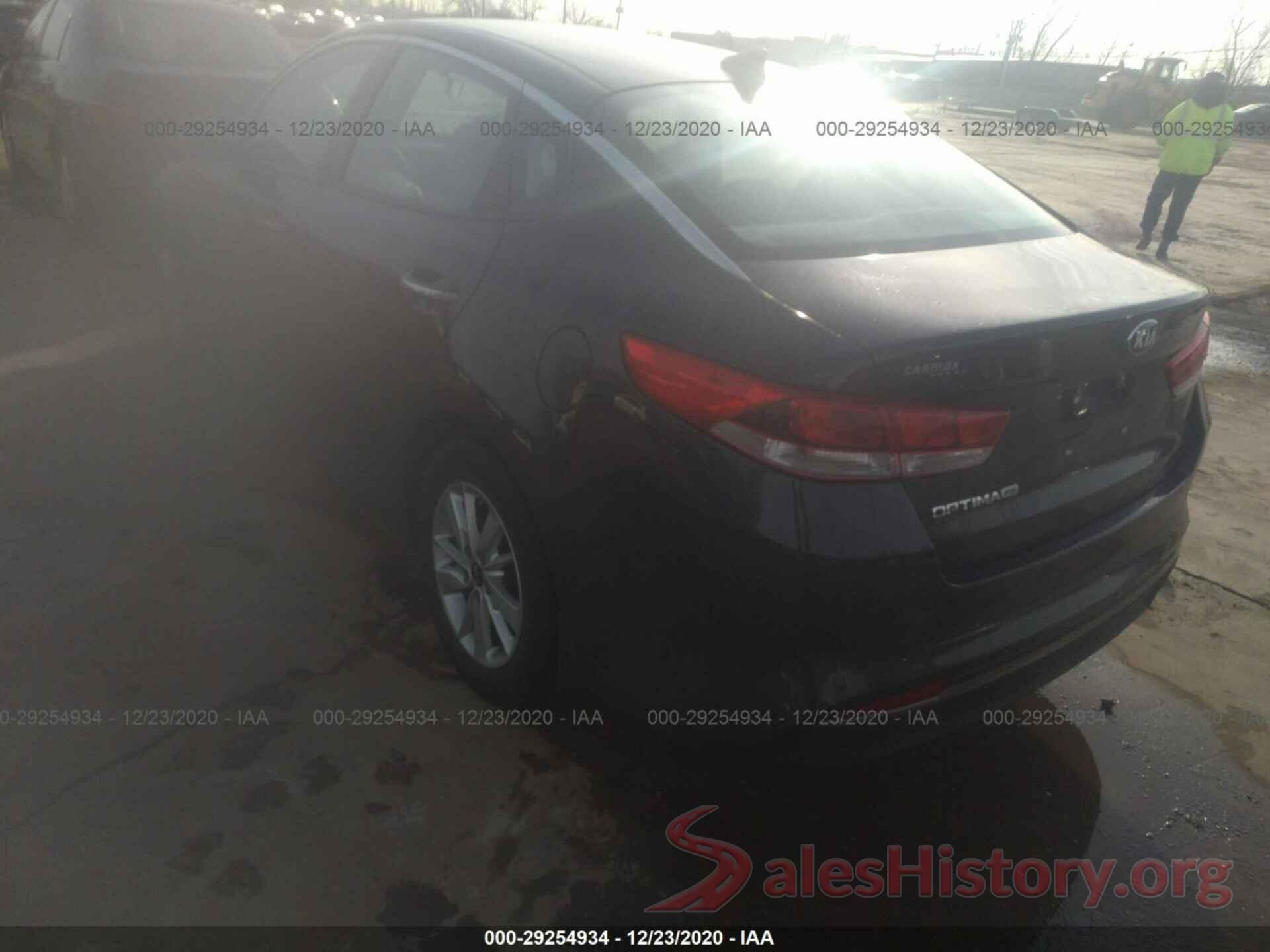 5XXGT4L34GG019498 2016 KIA OPTIMA