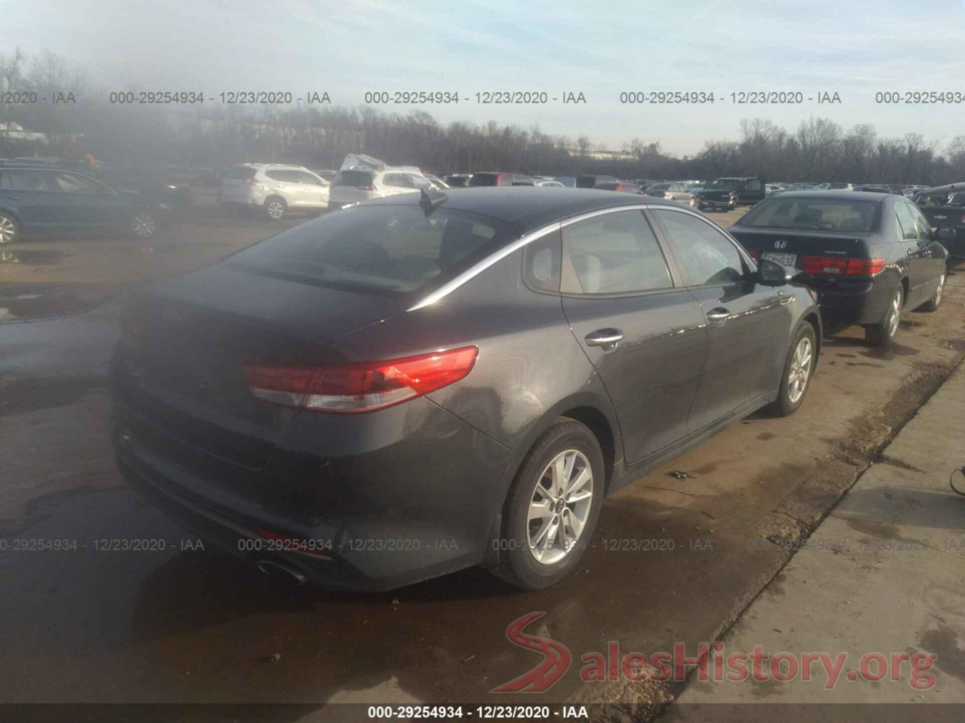 5XXGT4L34GG019498 2016 KIA OPTIMA