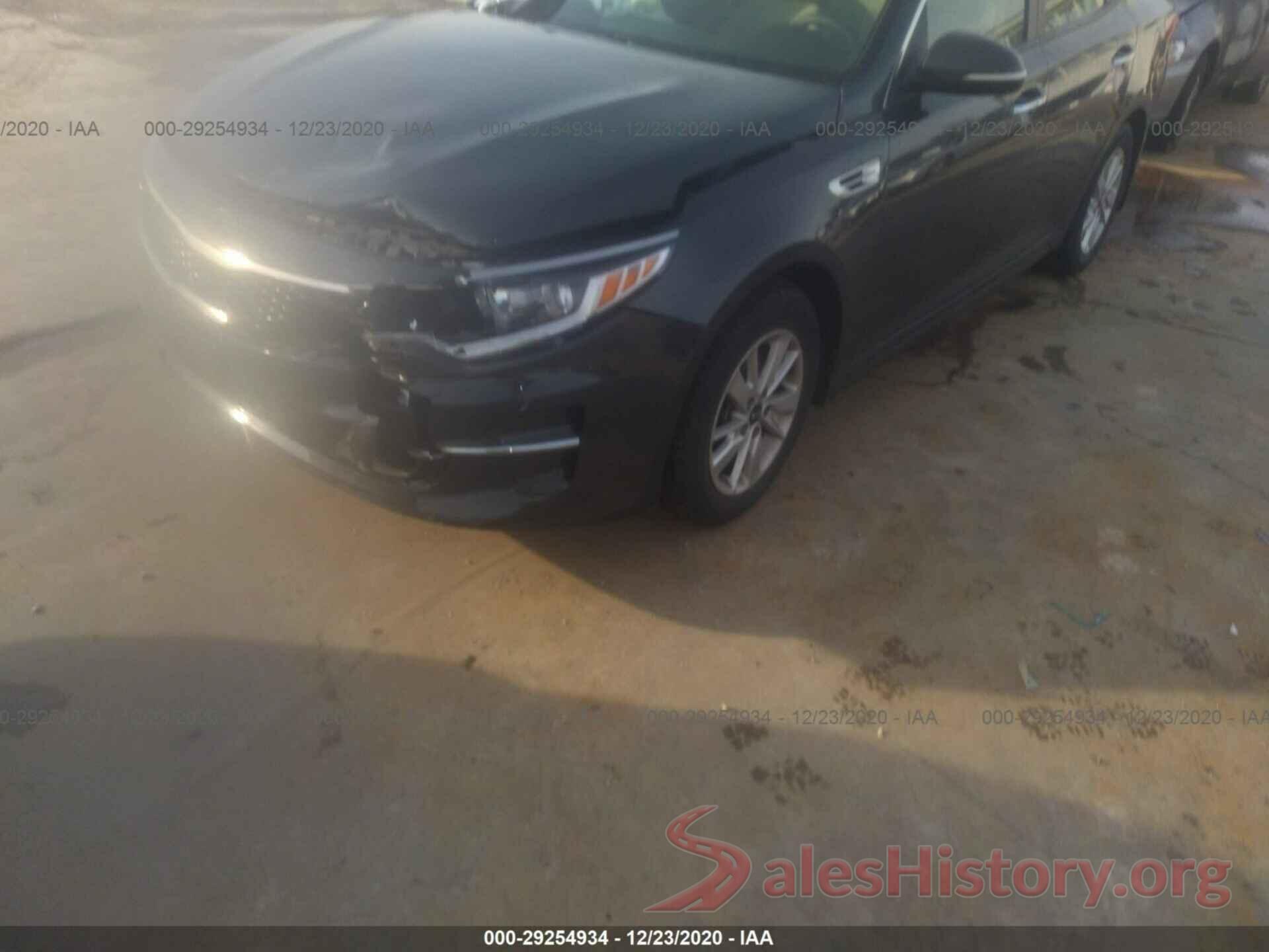 5XXGT4L34GG019498 2016 KIA OPTIMA