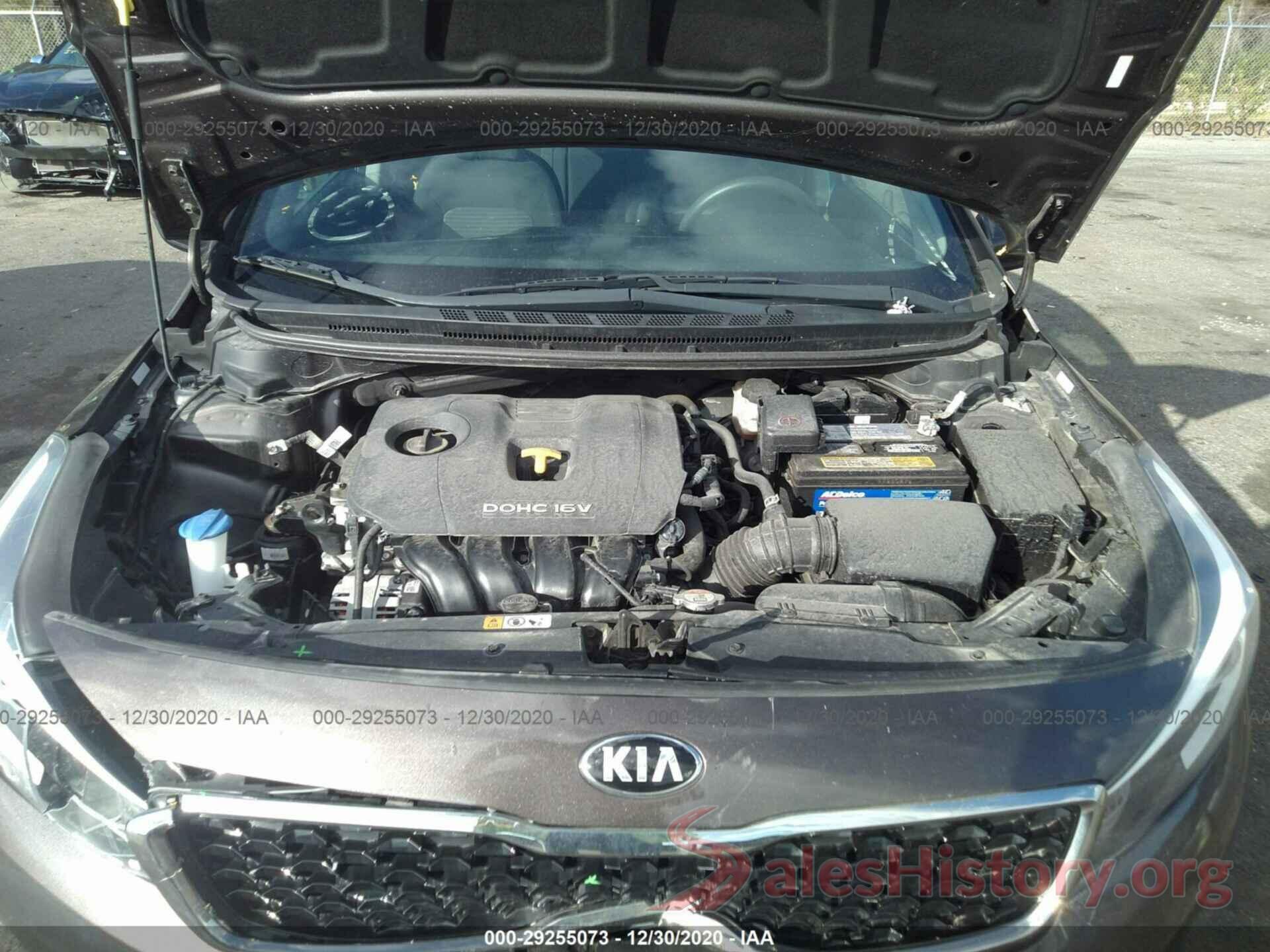 3KPFL4A75JE170884 2018 KIA FORTE