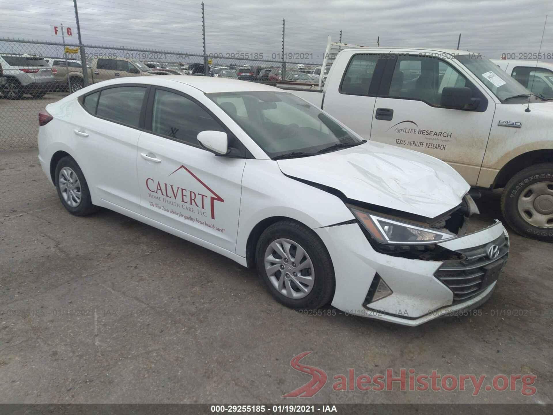 5NPD74LF1KH437015 2019 HYUNDAI ELANTRA