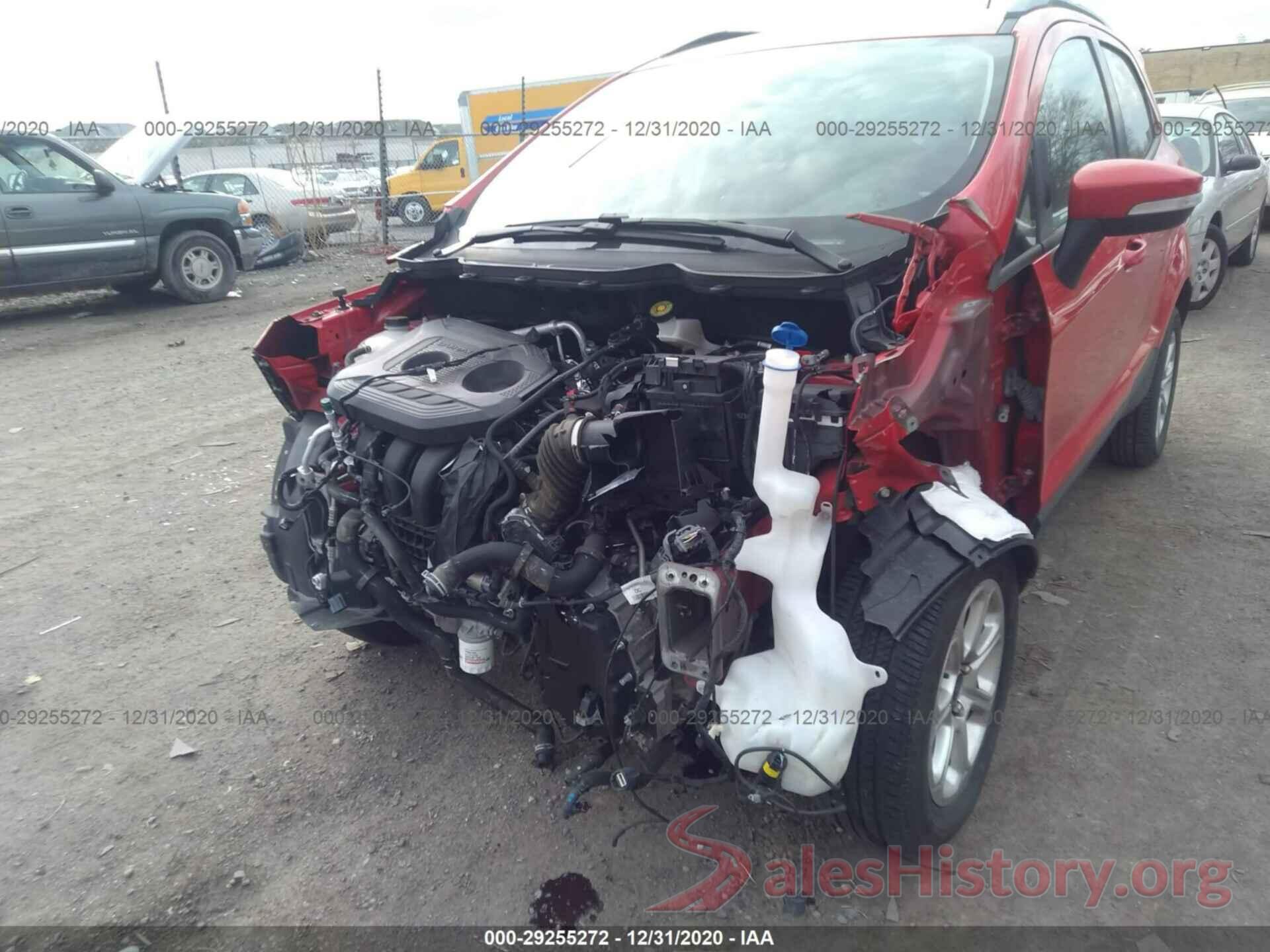 MAJ6S3GL7KC255354 2019 FORD ECOSPORT