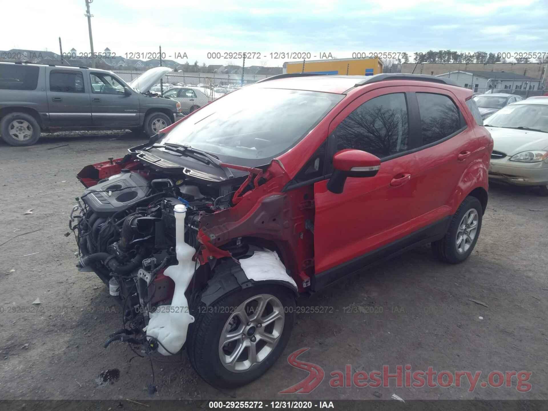 MAJ6S3GL7KC255354 2019 FORD ECOSPORT