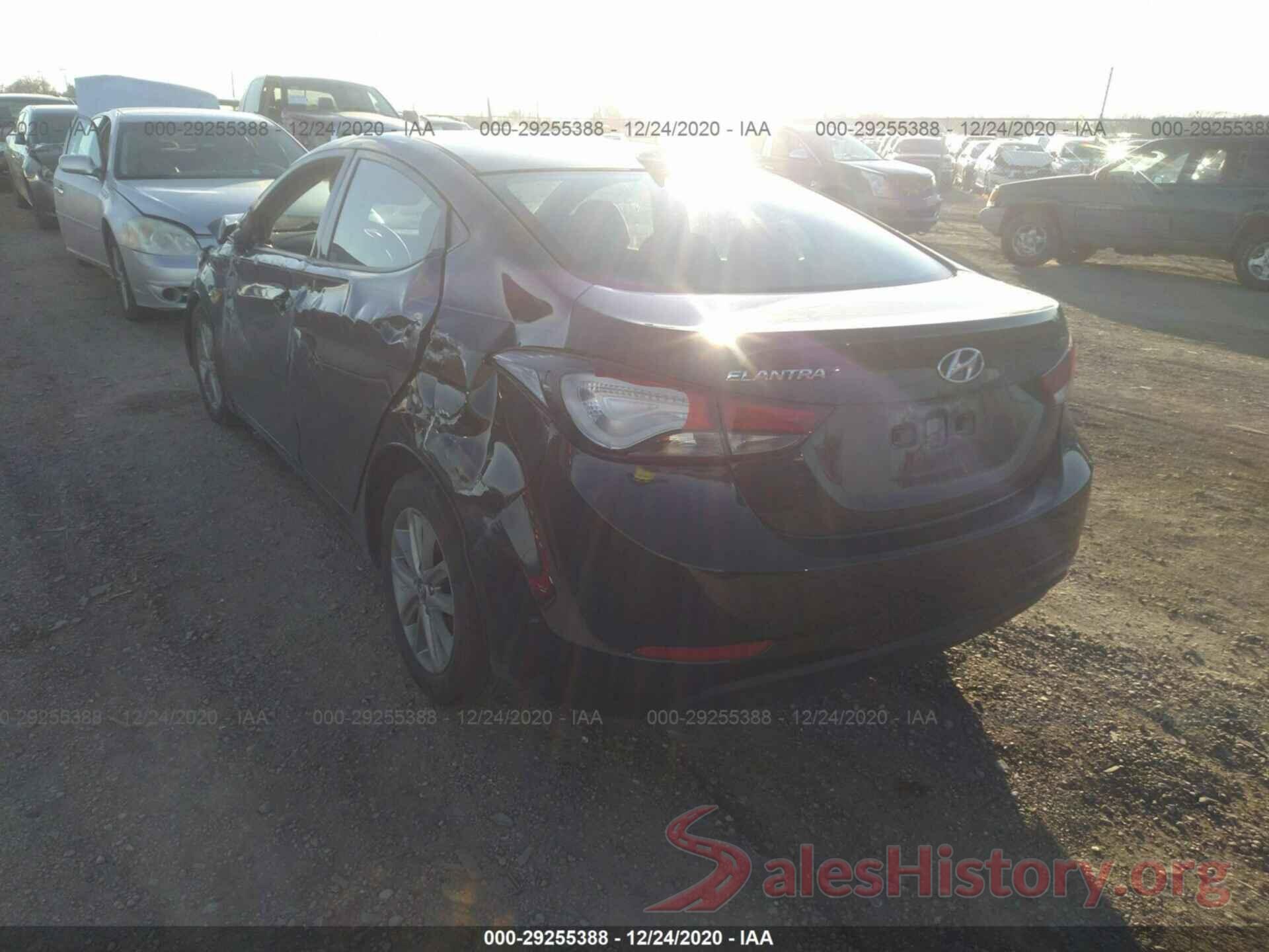 5NPDH4AE0GH662573 2016 HYUNDAI ELANTRA