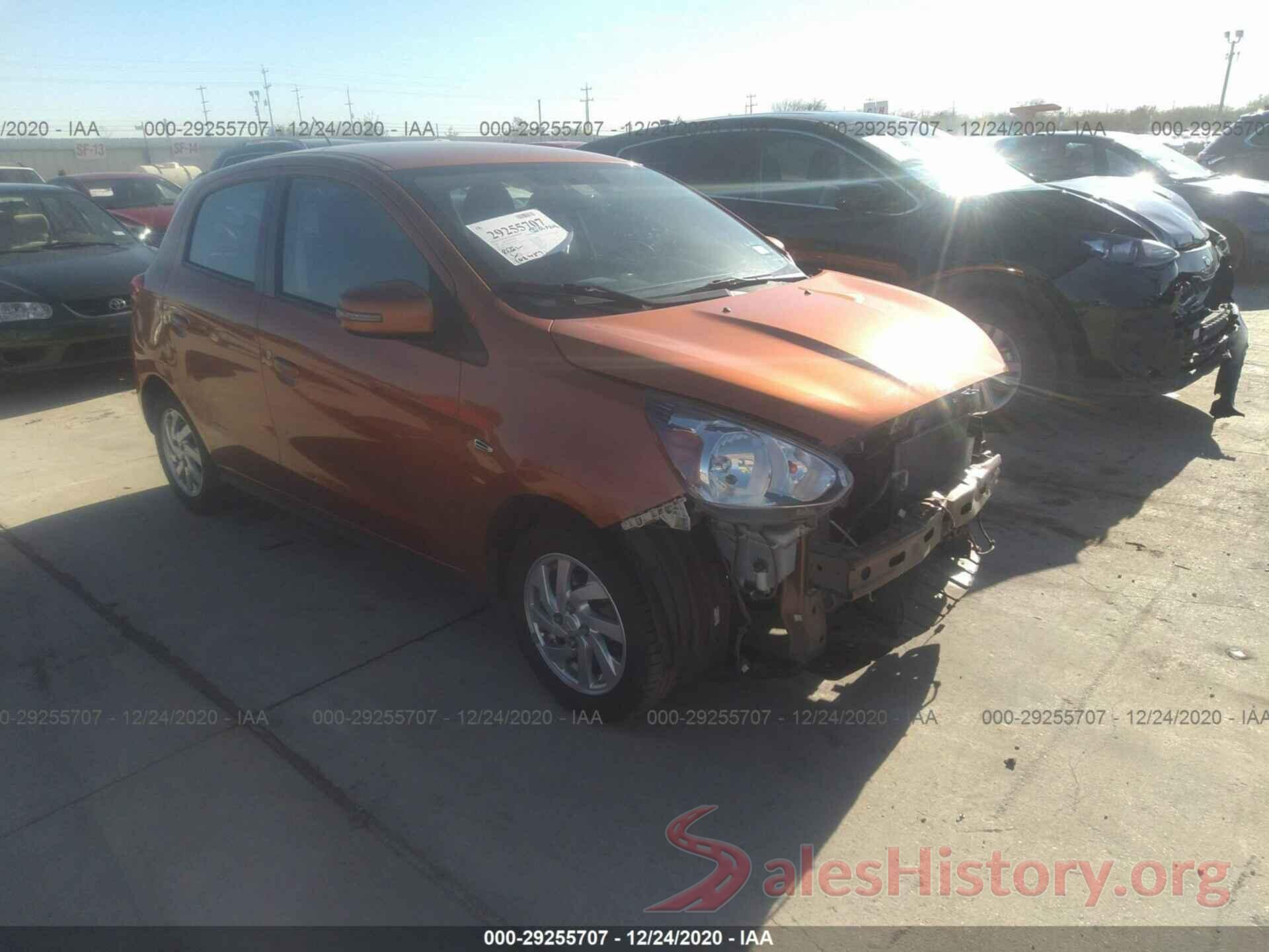 ML32A4HJ1HH005833 2017 MITSUBISHI MIRAGE