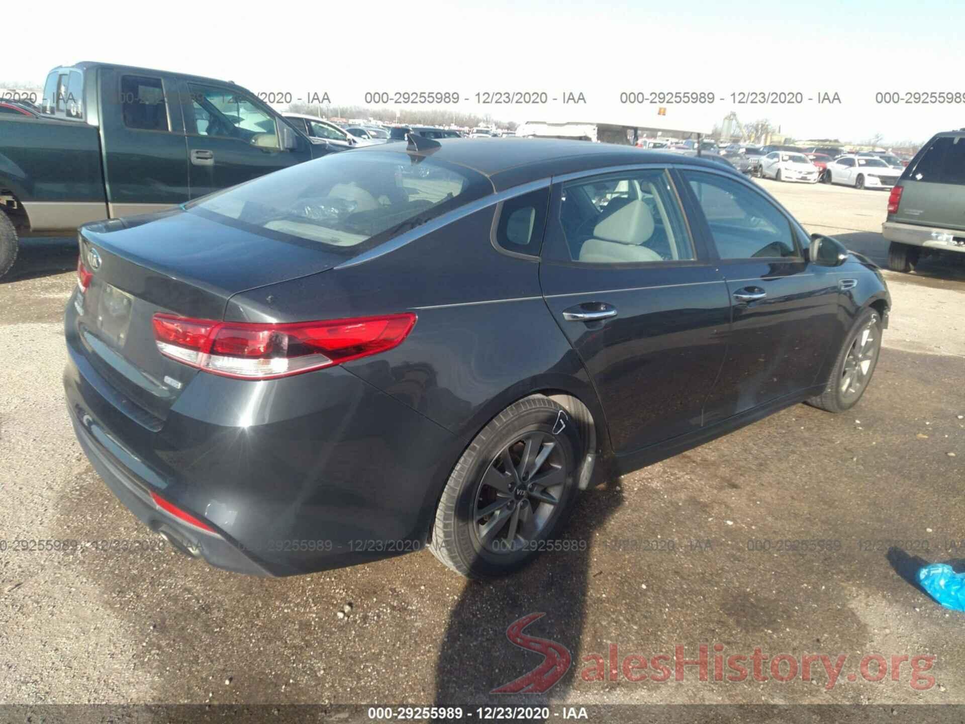 5XXGT4L13GG022505 2016 KIA OPTIMA