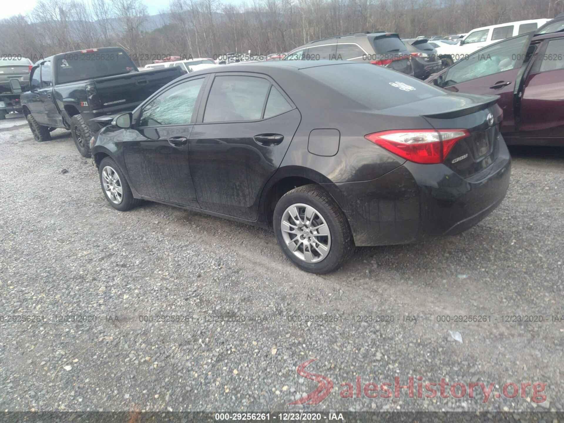 5YFBURHEXGP395967 2016 TOYOTA COROLLA