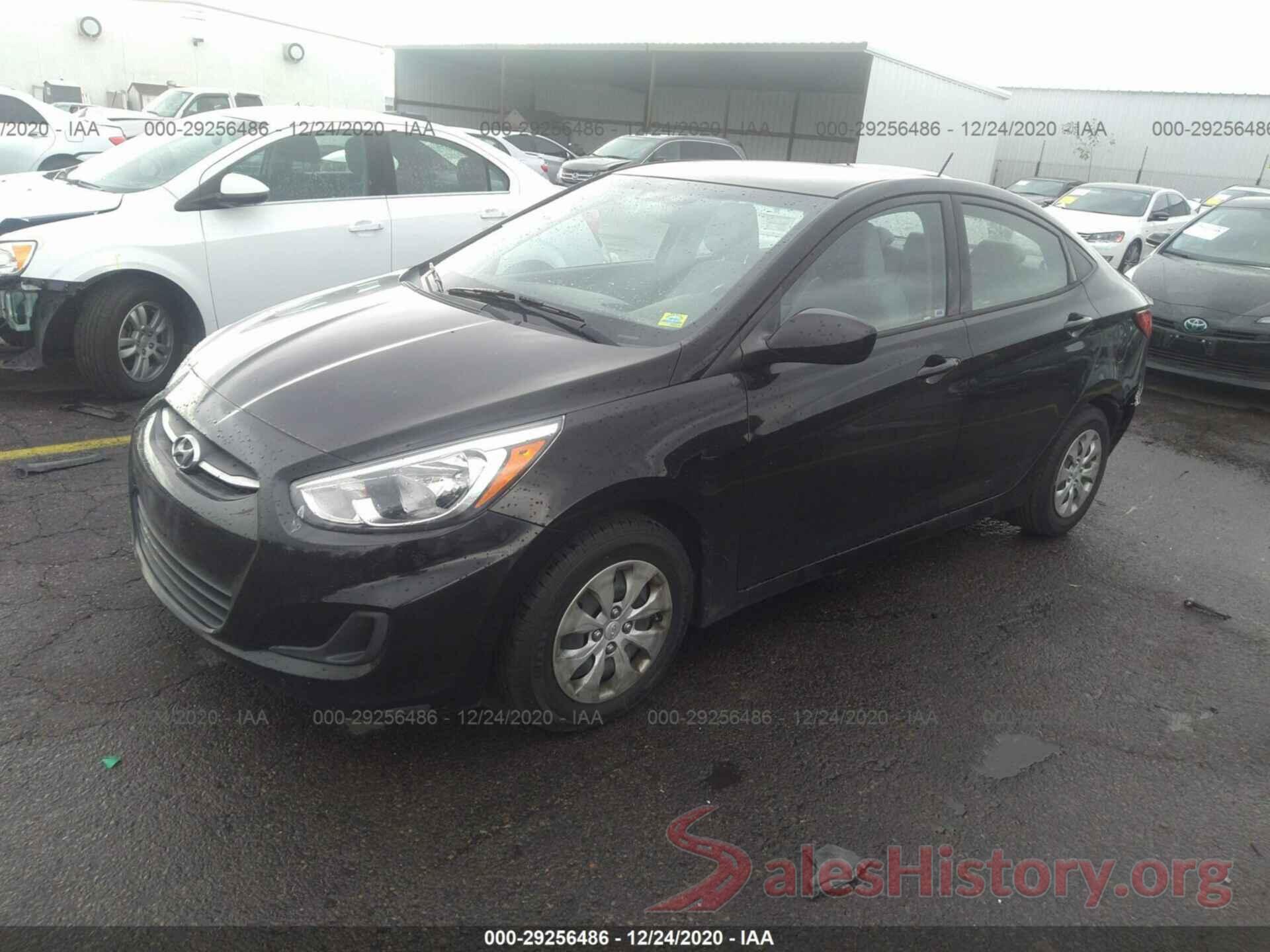 KMHCT4AEXGU066673 2016 HYUNDAI ACCENT