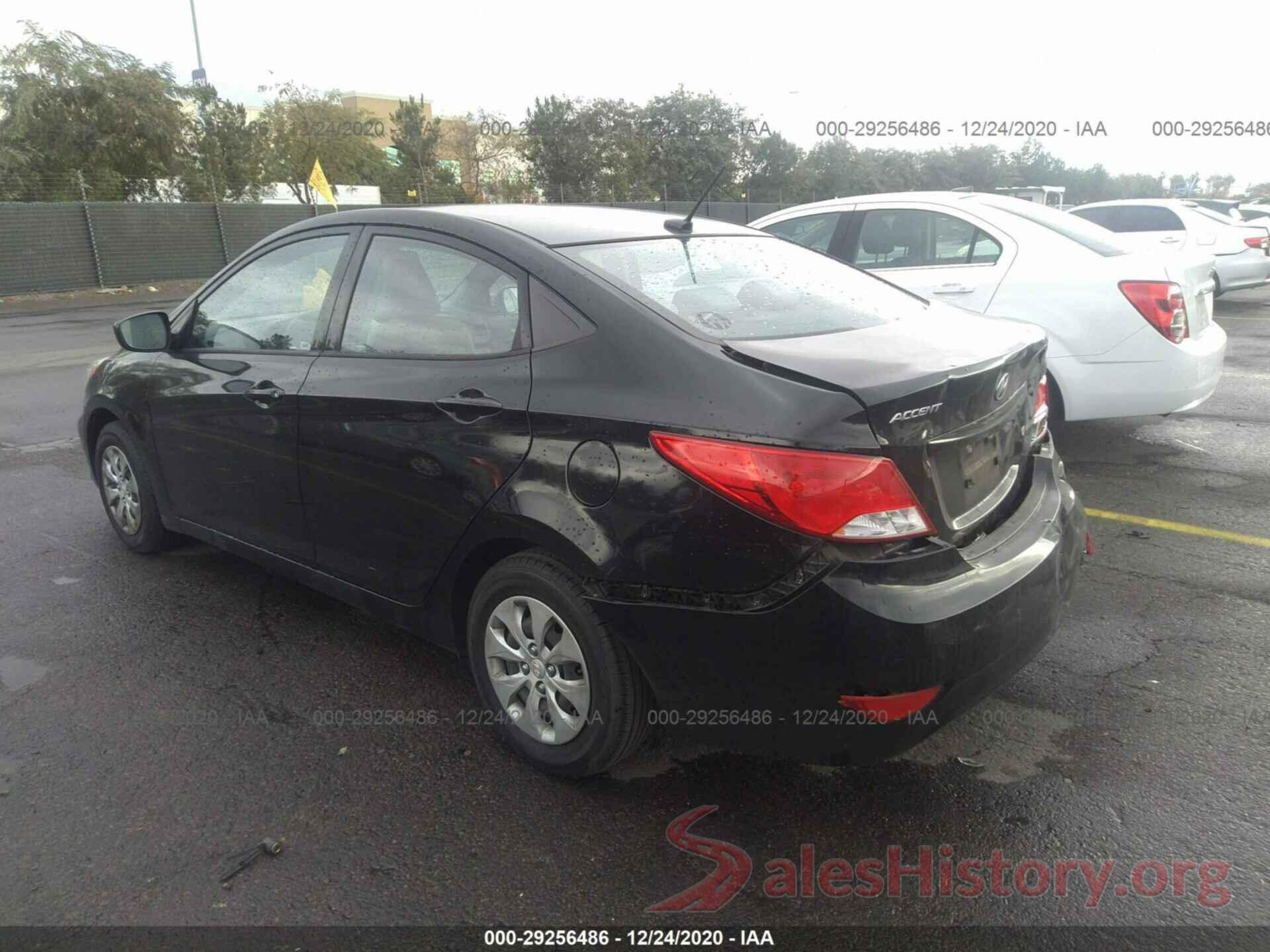 KMHCT4AEXGU066673 2016 HYUNDAI ACCENT