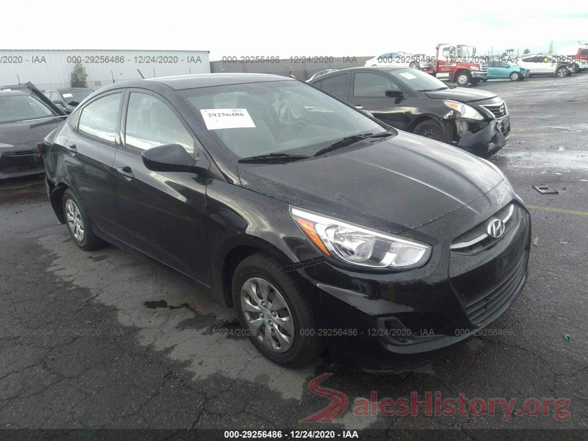 KMHCT4AEXGU066673 2016 HYUNDAI ACCENT