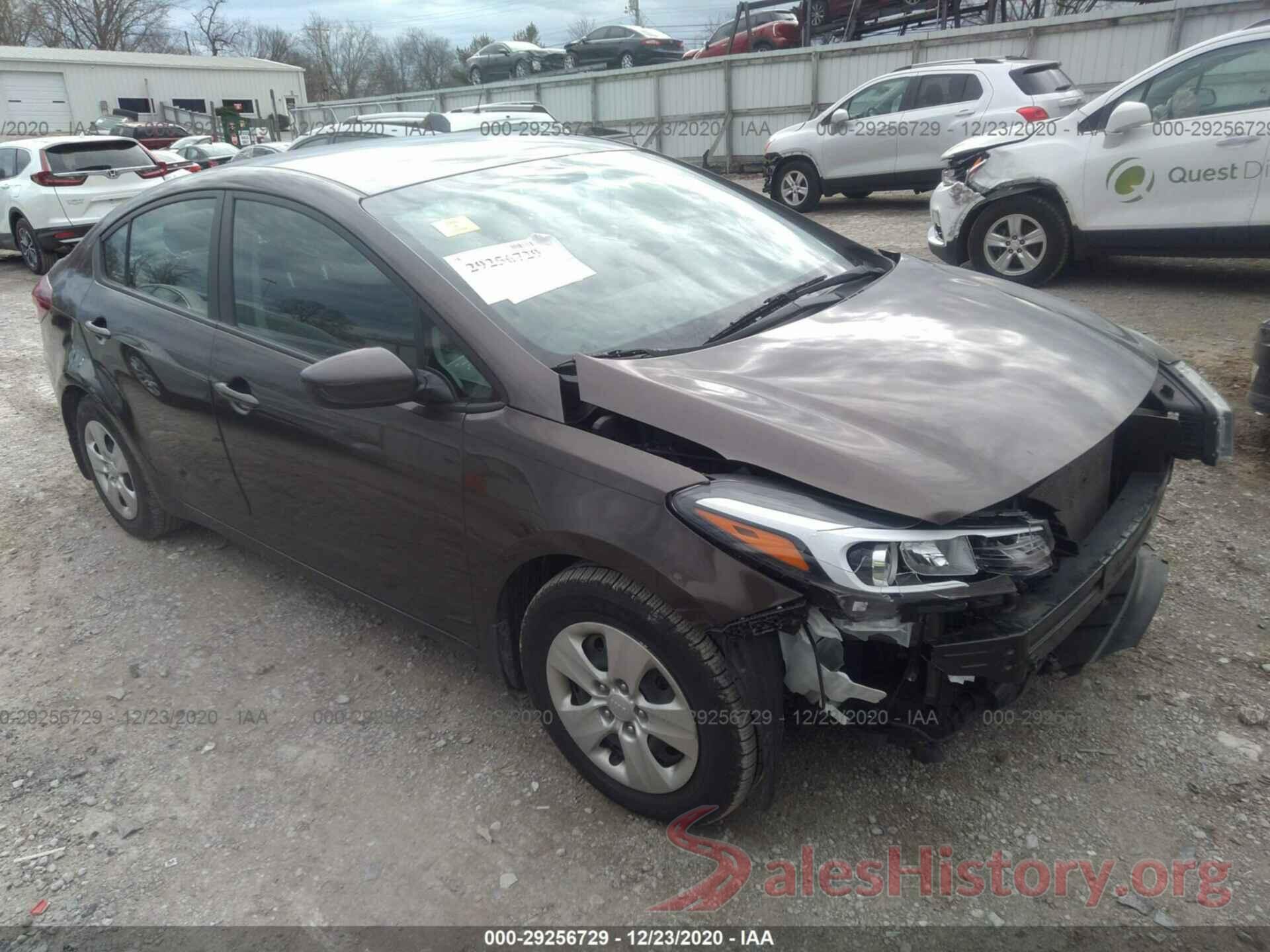 3KPFK4A76HE143075 2017 KIA FORTE