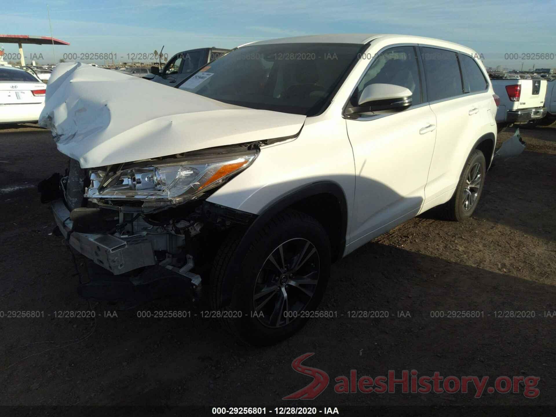 5TDZZRFH2JS274698 2018 TOYOTA HIGHLANDER