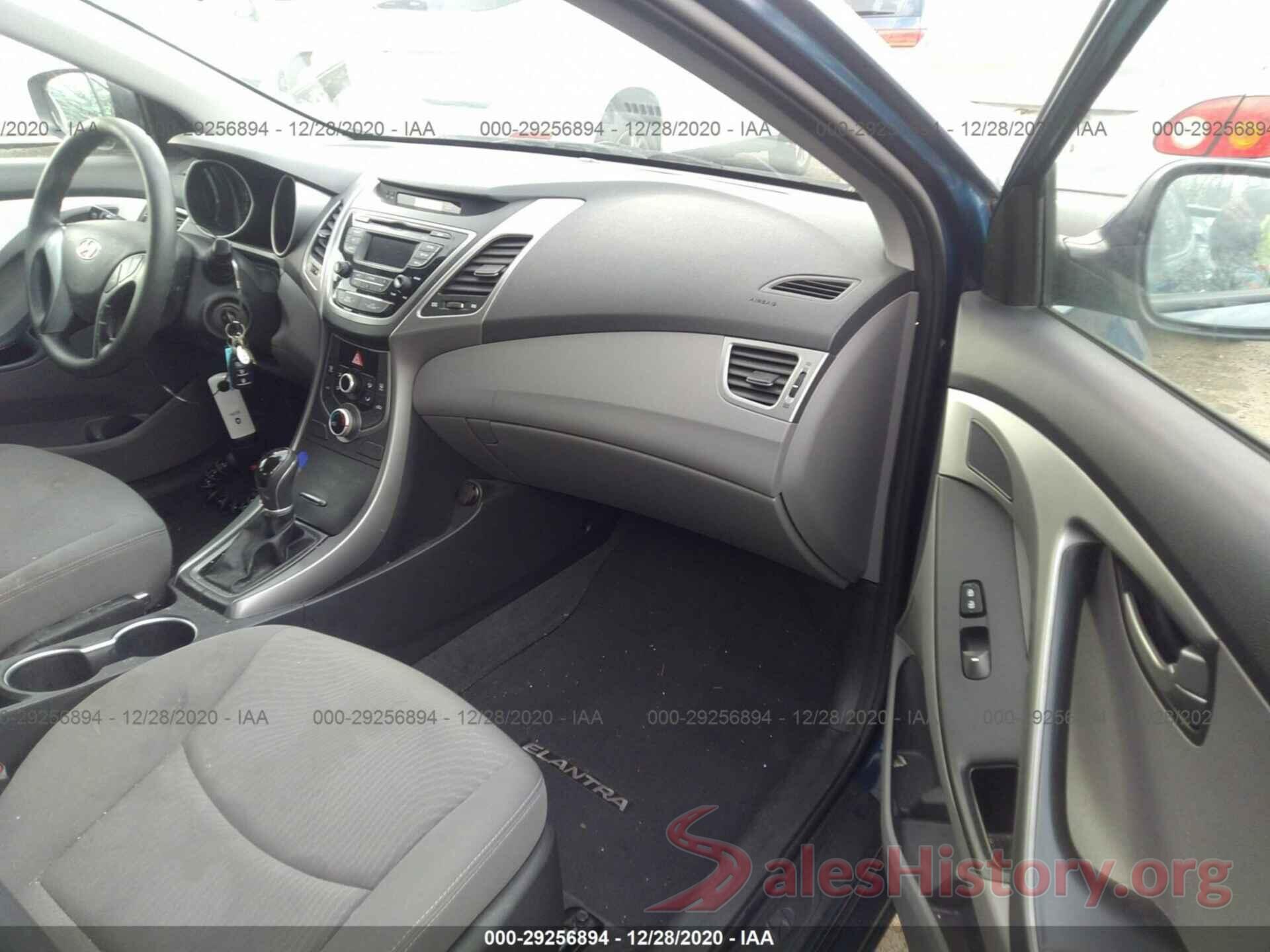 KMHDH4AE2GU567448 2016 HYUNDAI ELANTRA