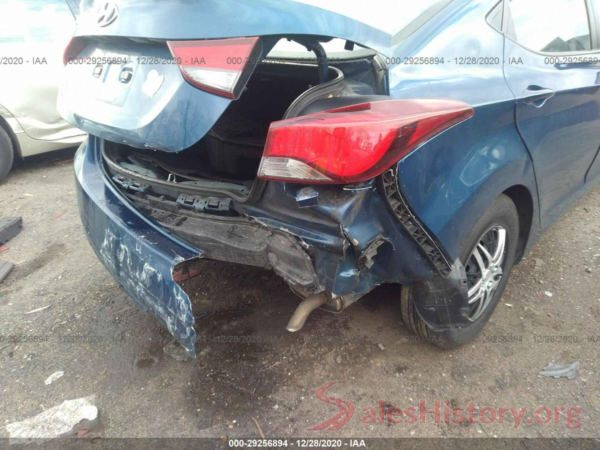 KMHDH4AE2GU567448 2016 HYUNDAI ELANTRA