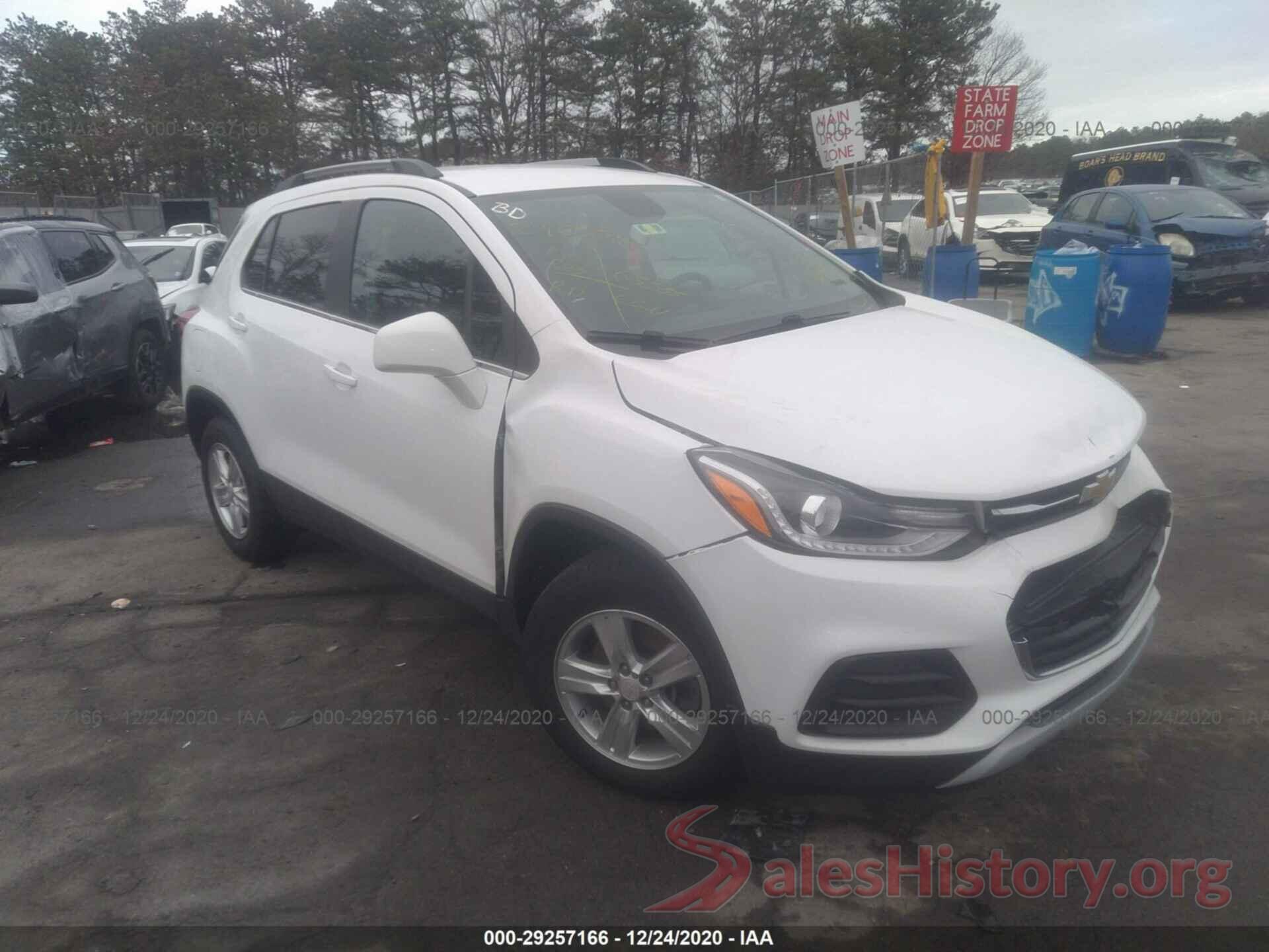 3GNCJLSB8HL225055 2017 CHEVROLET TRAX