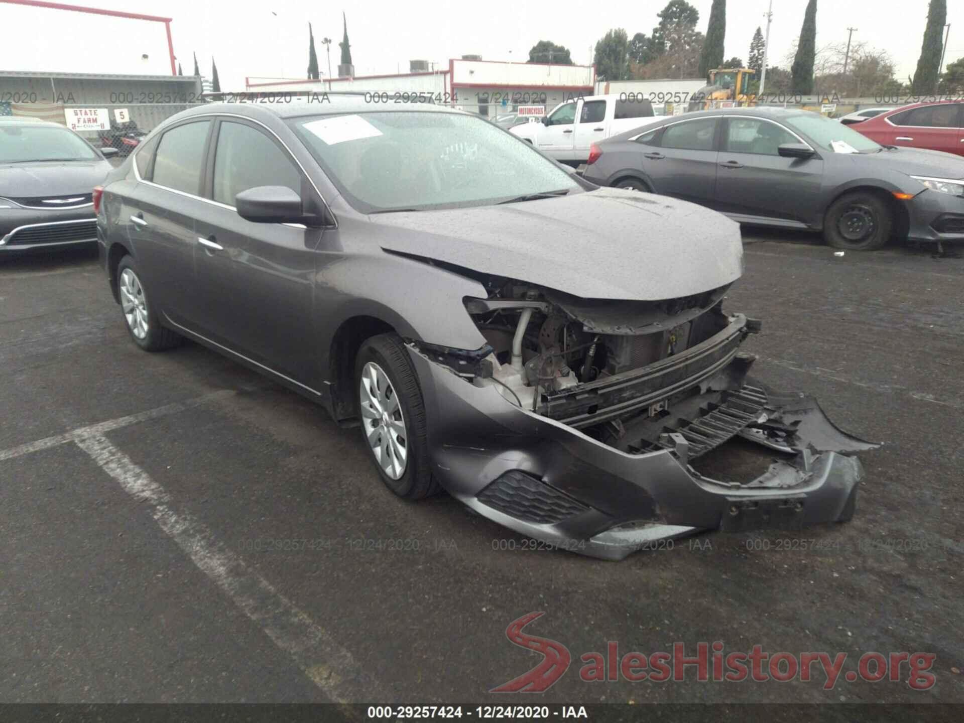 3N1AB7APXGY254479 2016 NISSAN SENTRA