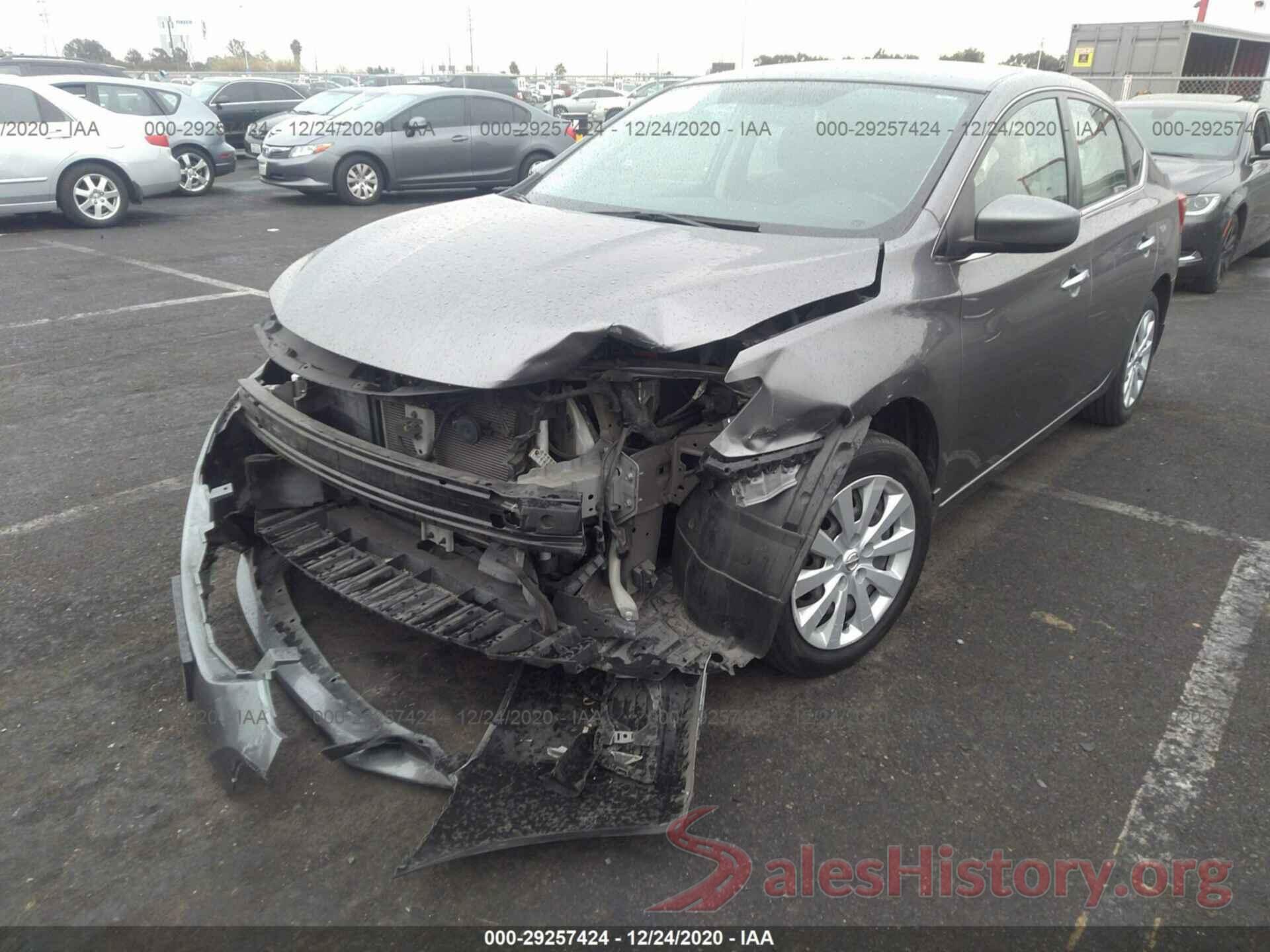 3N1AB7APXGY254479 2016 NISSAN SENTRA