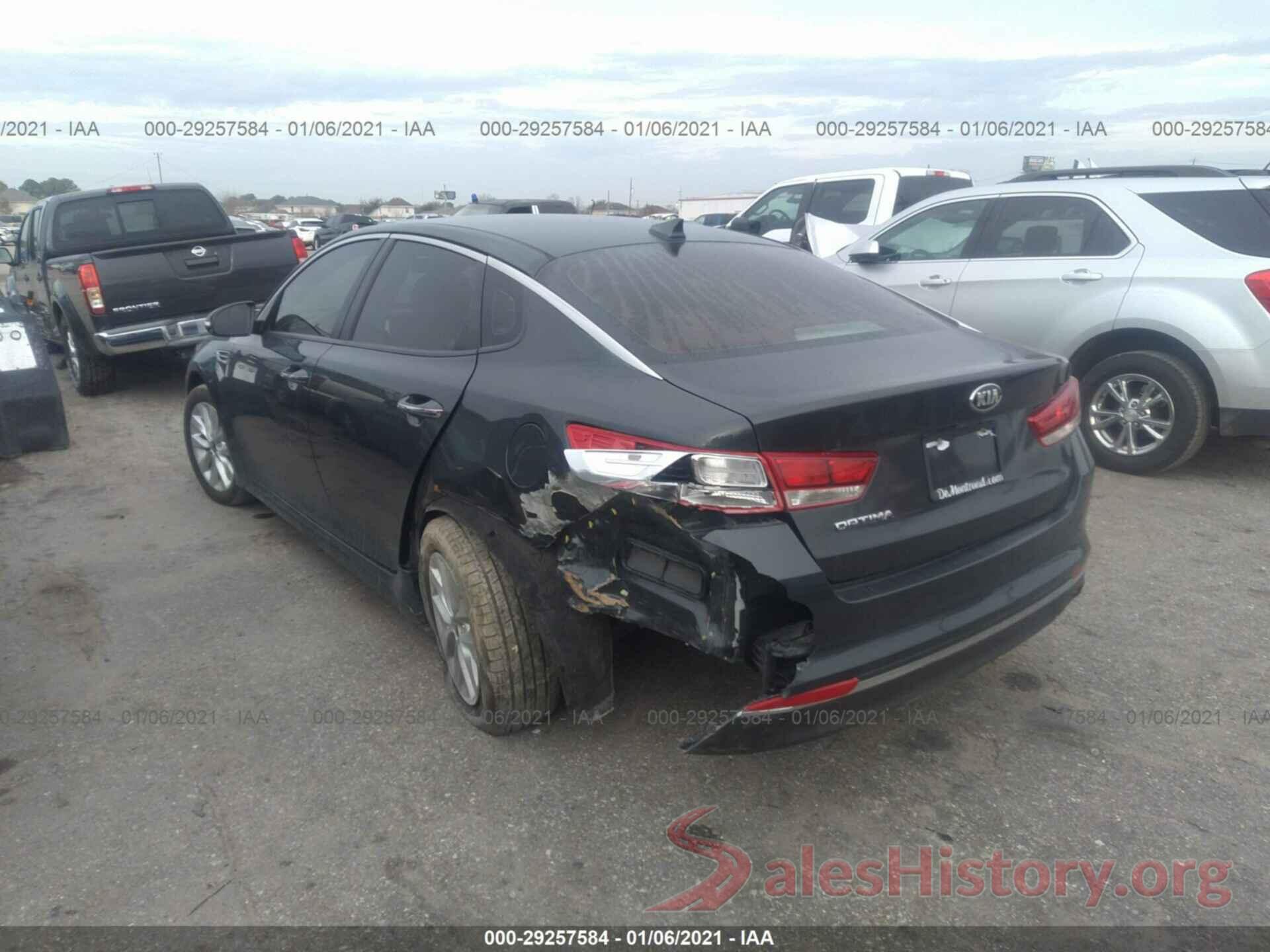 5XXGT4L33GG045669 2016 KIA OPTIMA