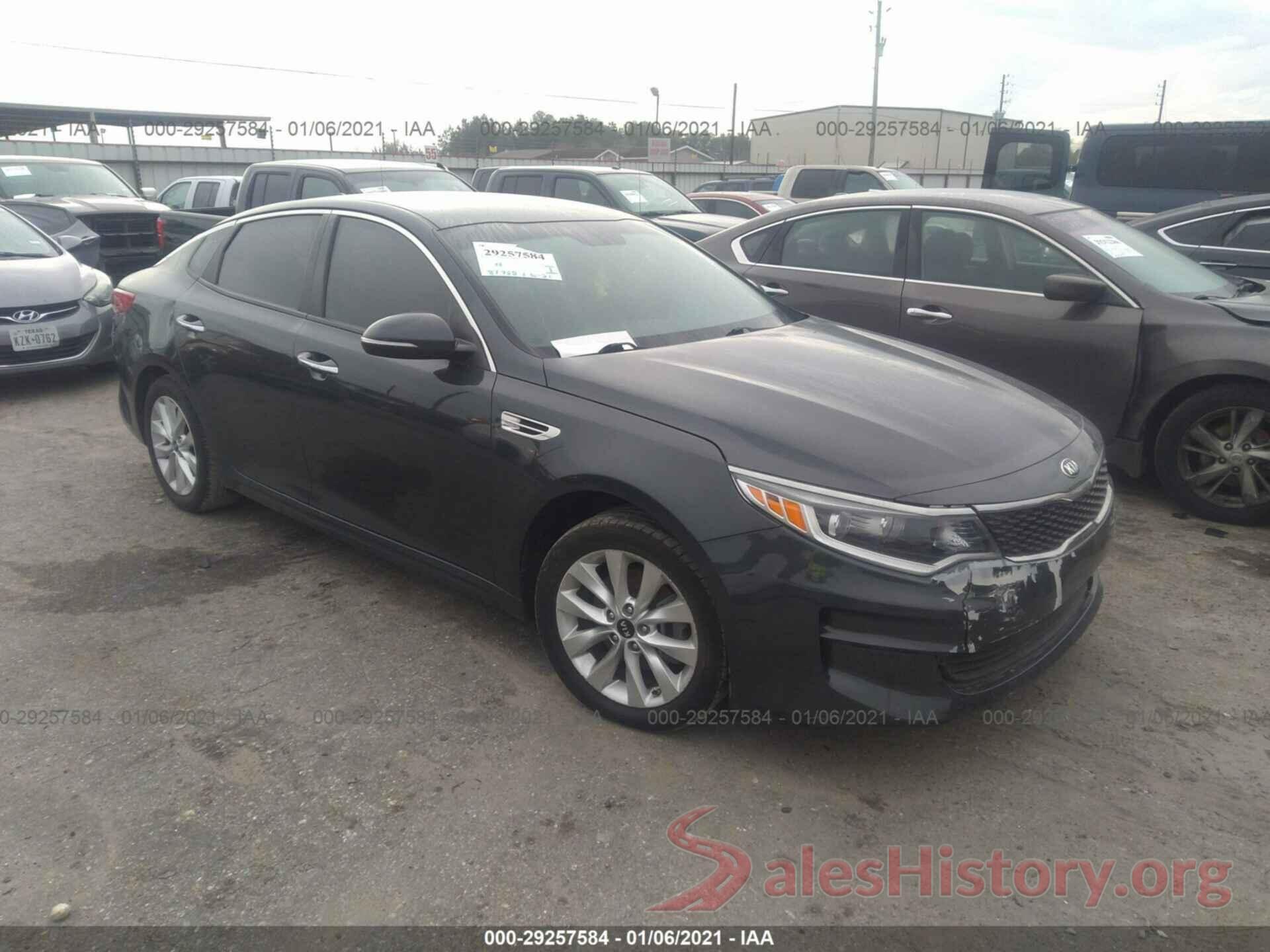 5XXGT4L33GG045669 2016 KIA OPTIMA