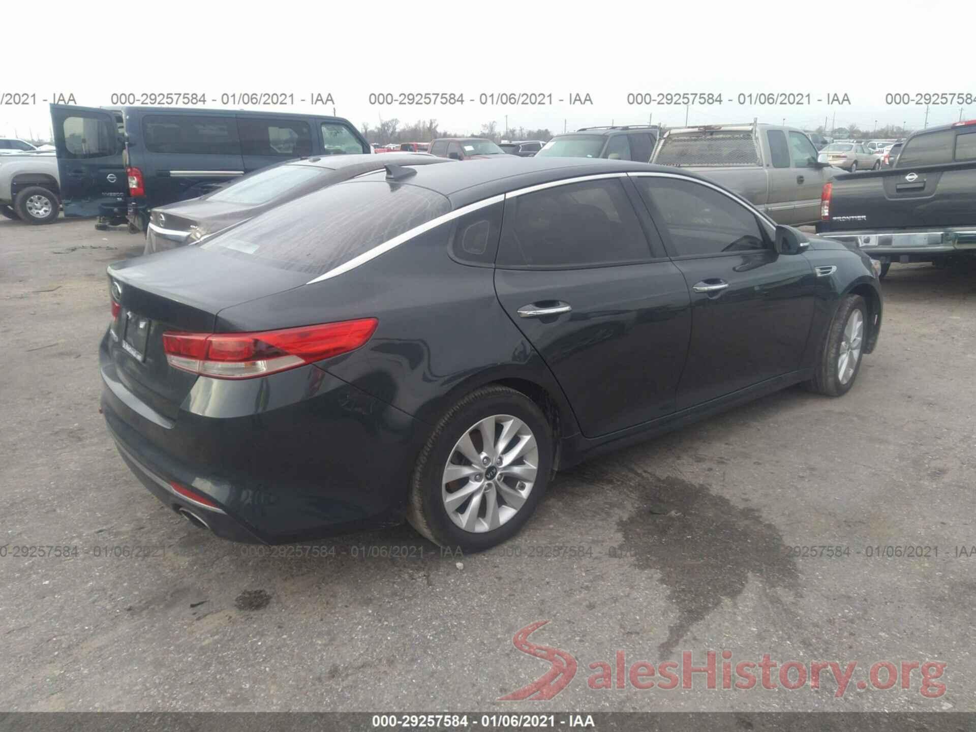 5XXGT4L33GG045669 2016 KIA OPTIMA