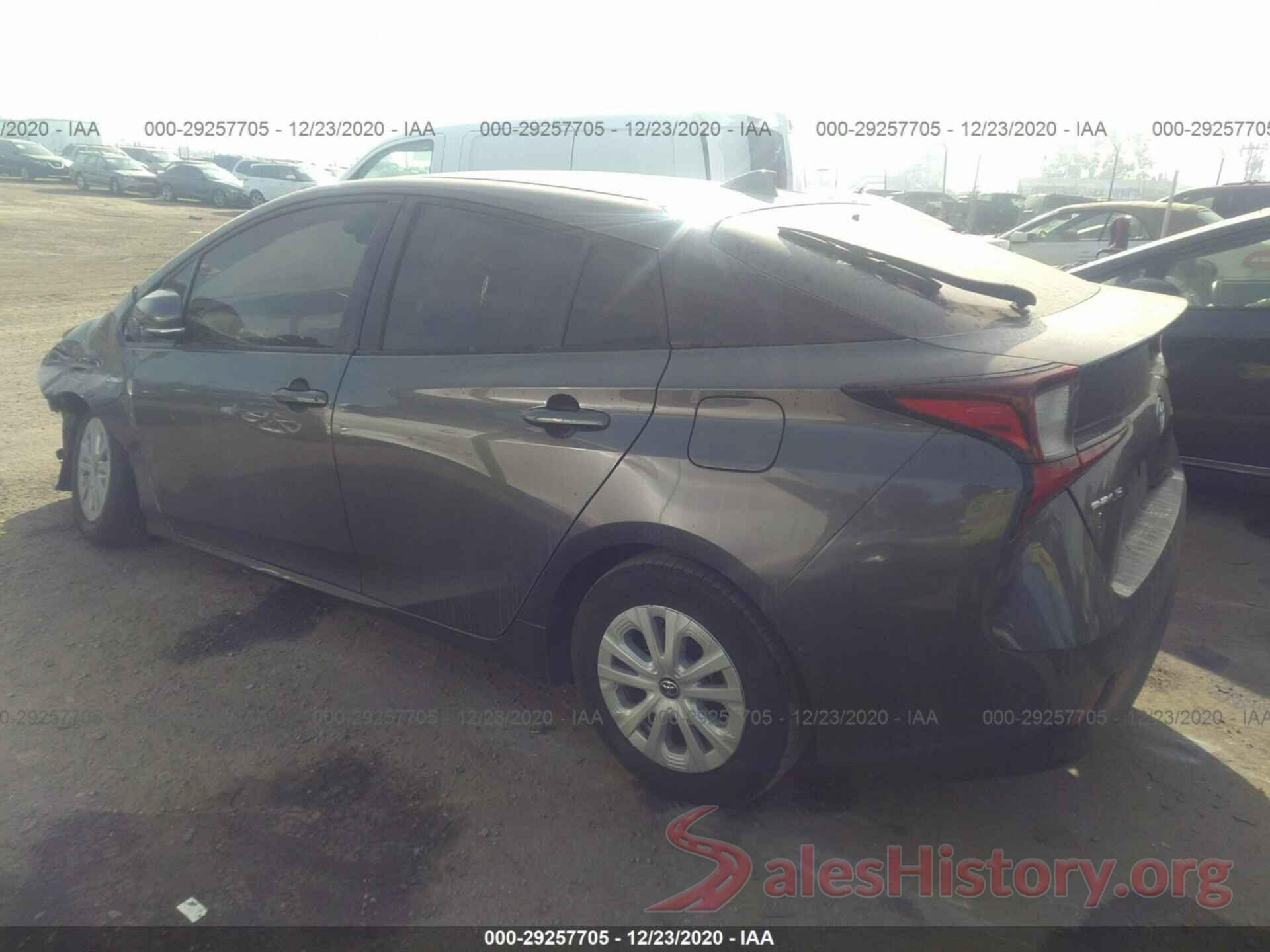 JTDKARFU8K3078323 2019 TOYOTA PRIUS