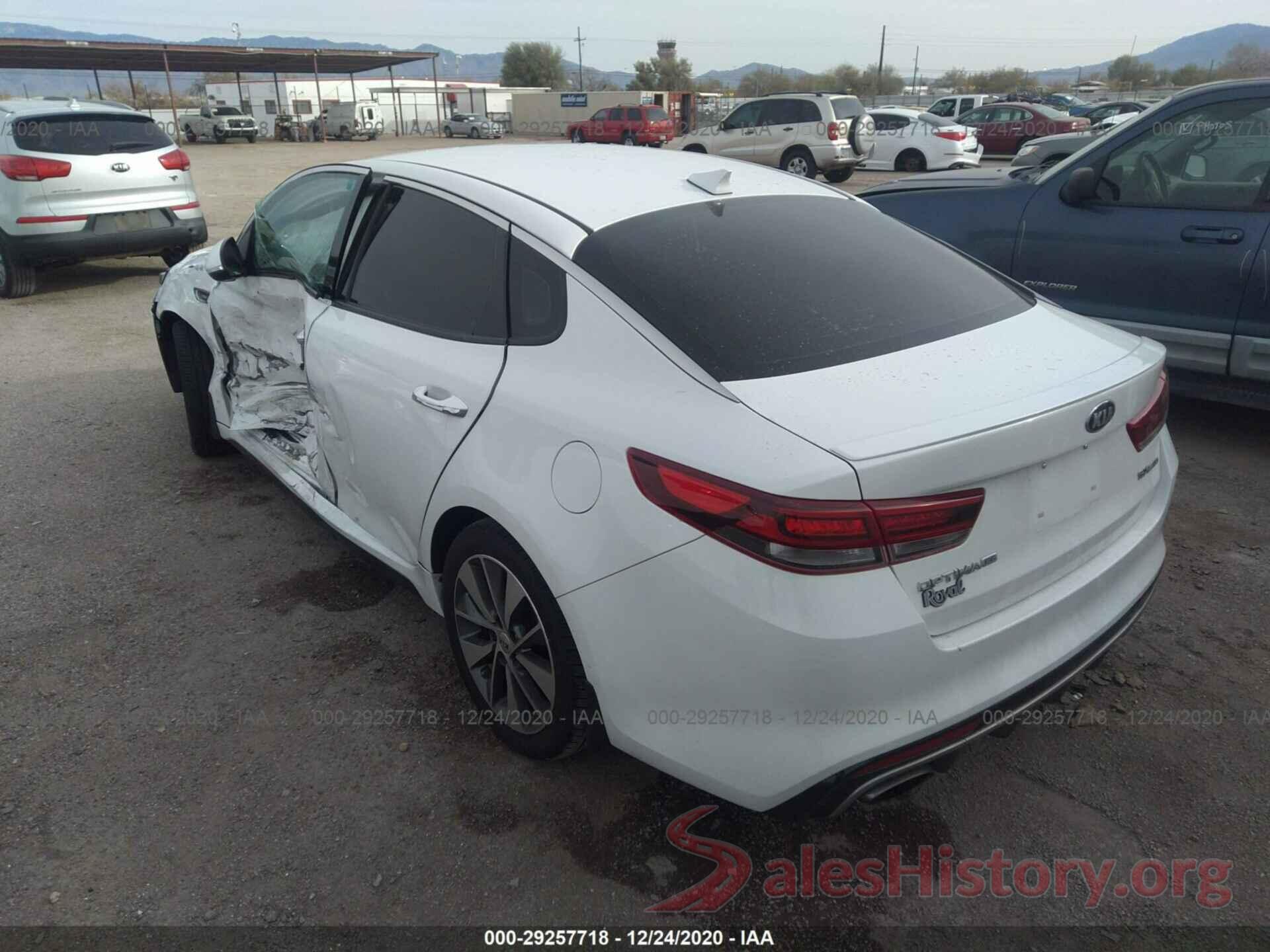 5XXGW4L26GG051352 2016 KIA OPTIMA