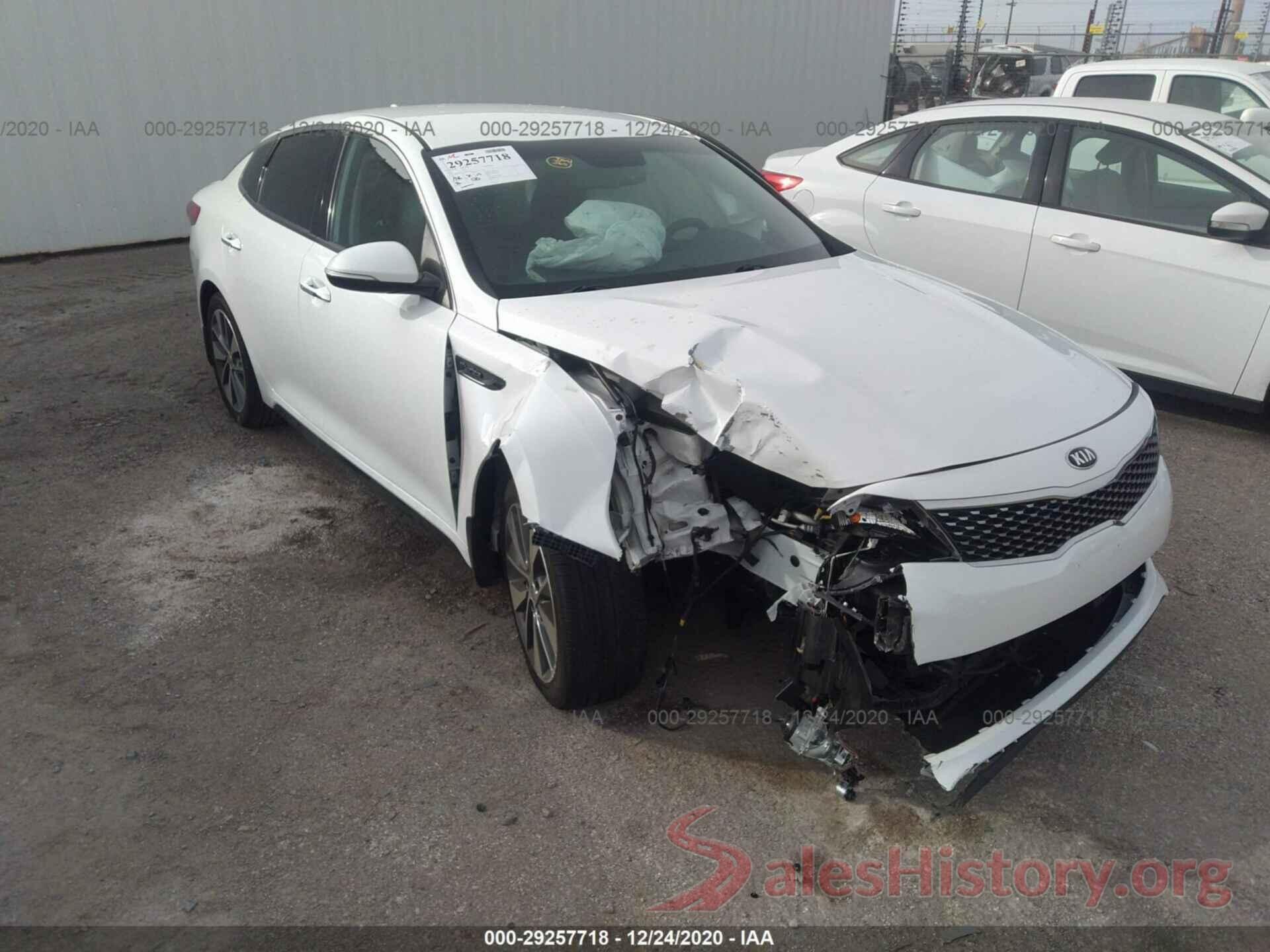 5XXGW4L26GG051352 2016 KIA OPTIMA