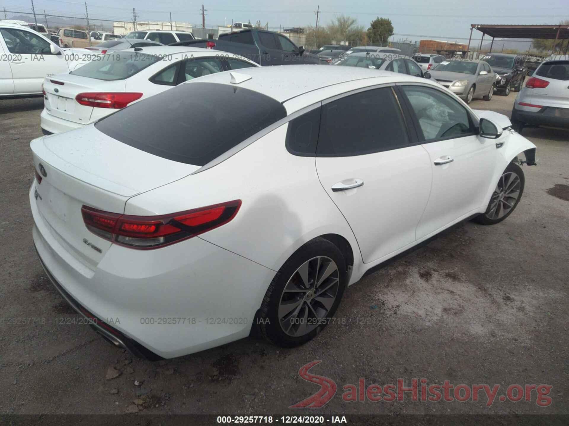 5XXGW4L26GG051352 2016 KIA OPTIMA