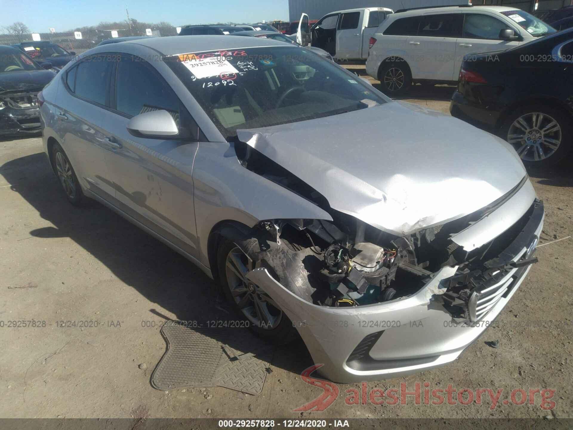 5NPD84LF1JH318411 2018 HYUNDAI ELANTRA