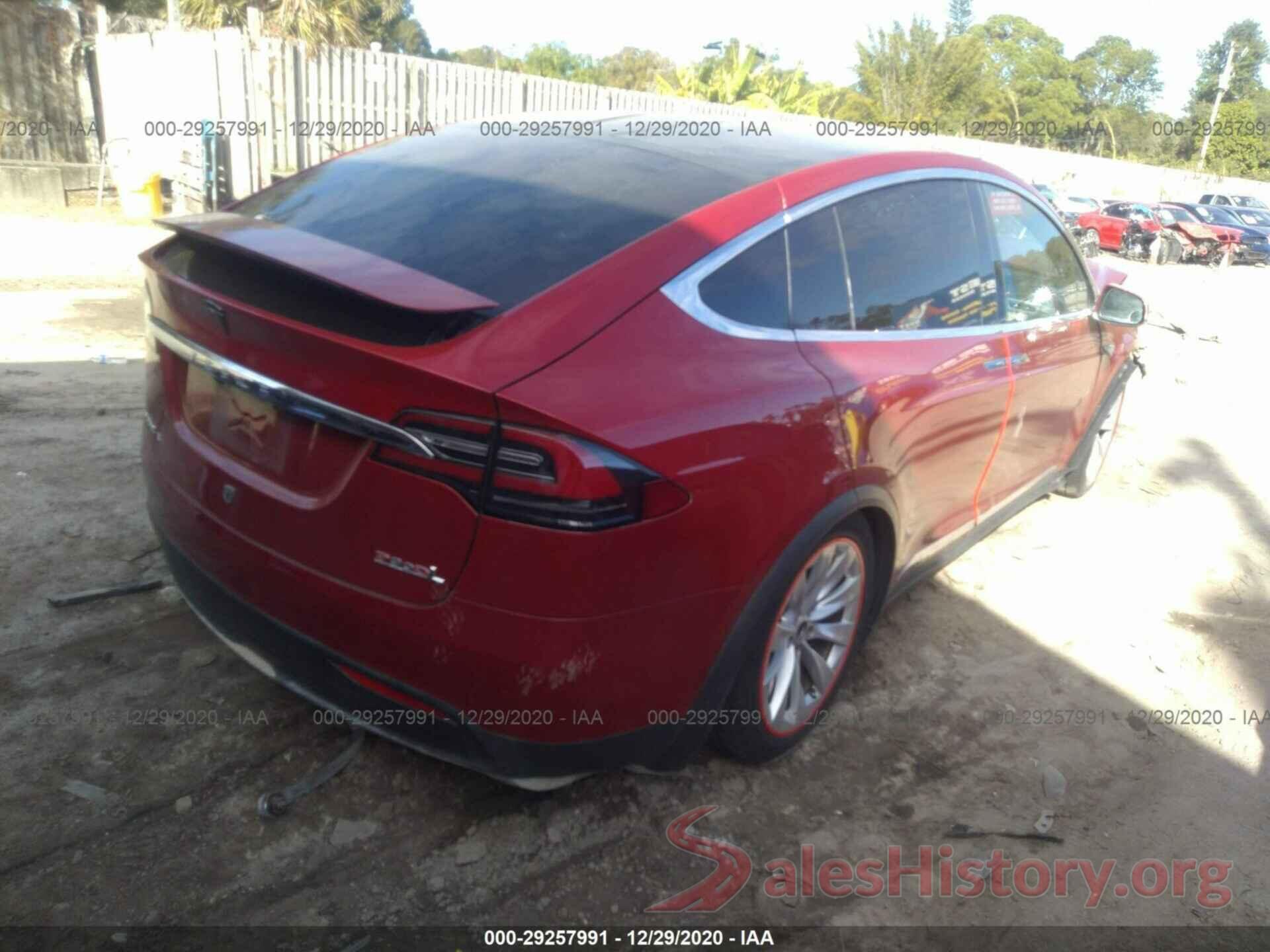 5YJXCBE44GF007932 2016 TESLA MODEL X