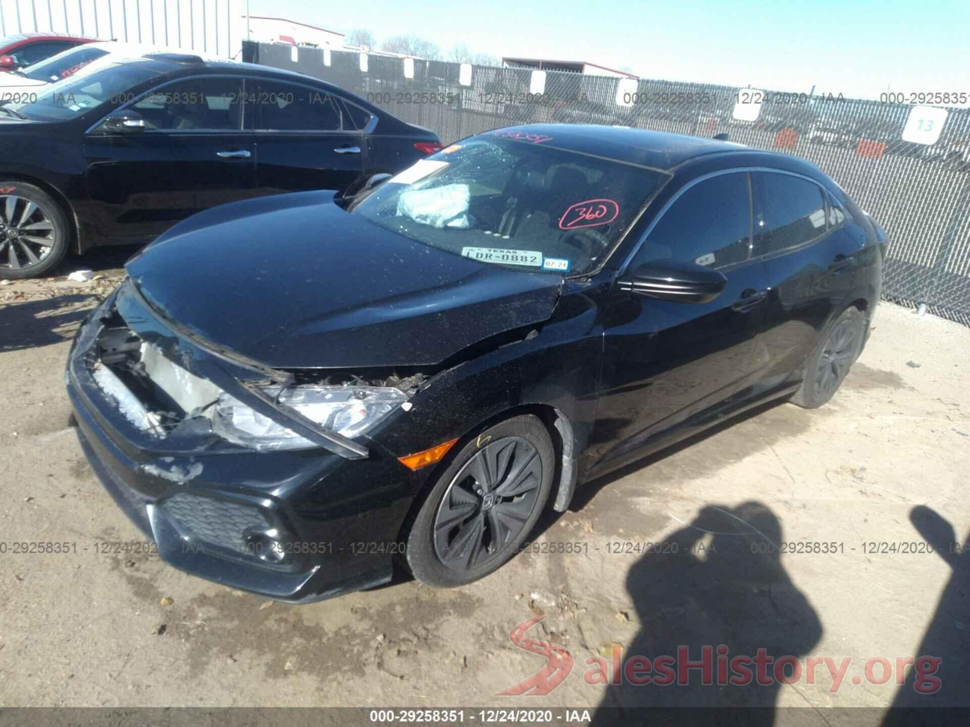 SHHFK7H55HU215642 2017 HONDA CIVIC HATCHBACK