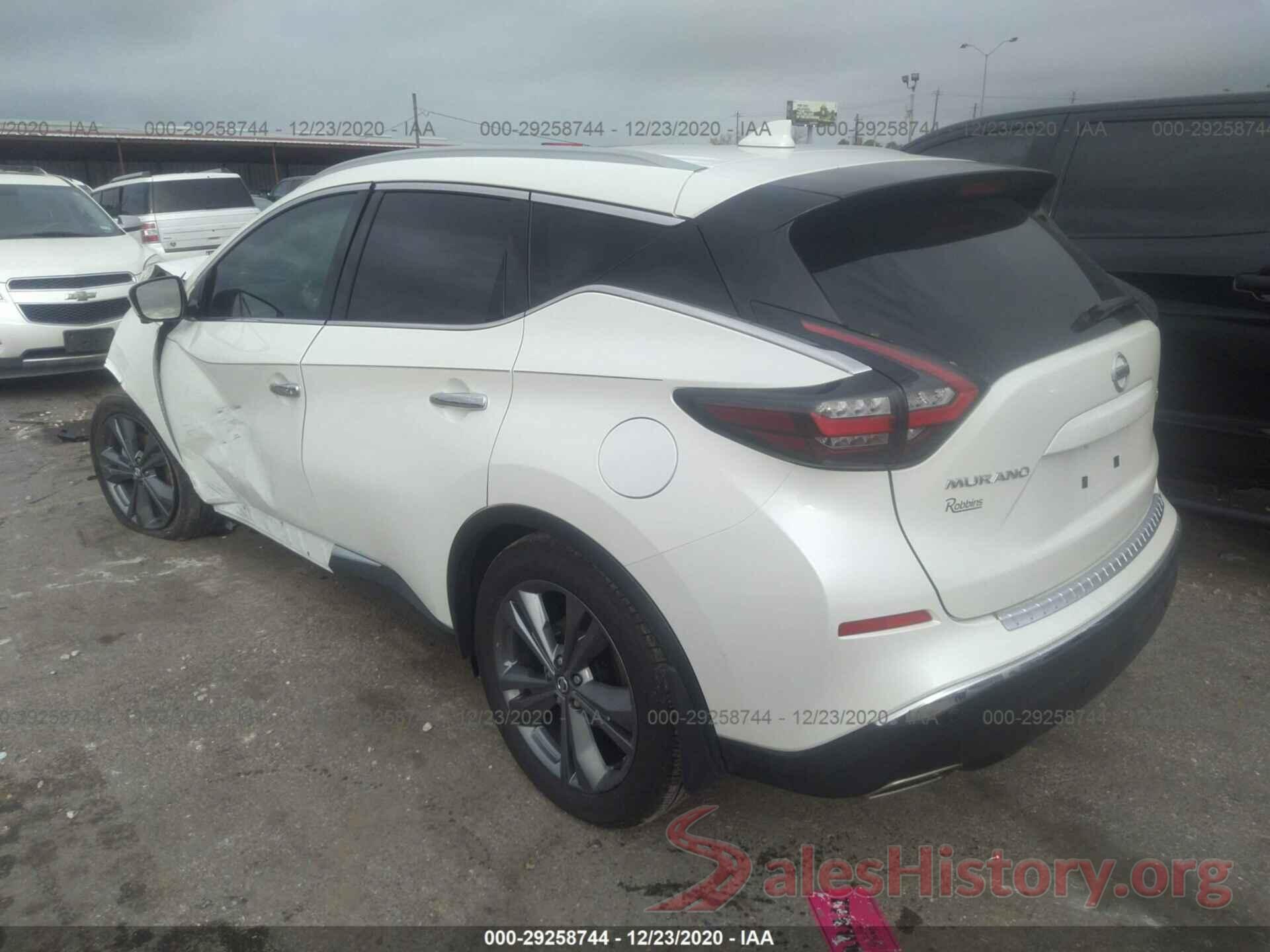 5N1AZ2DJ4LN166503 2020 NISSAN MURANO