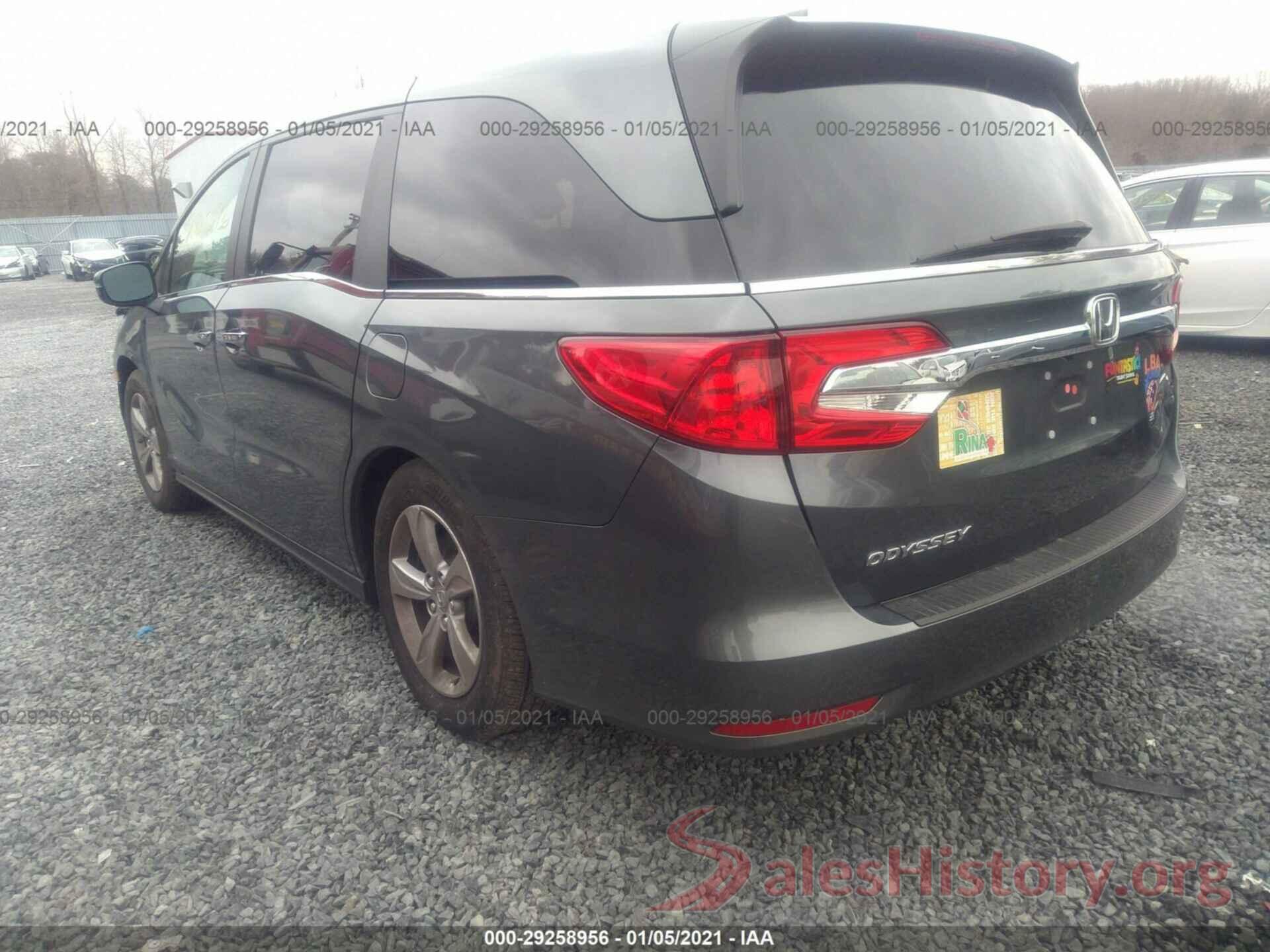 5FNRL6H76LB021511 2020 HONDA ODYSSEY