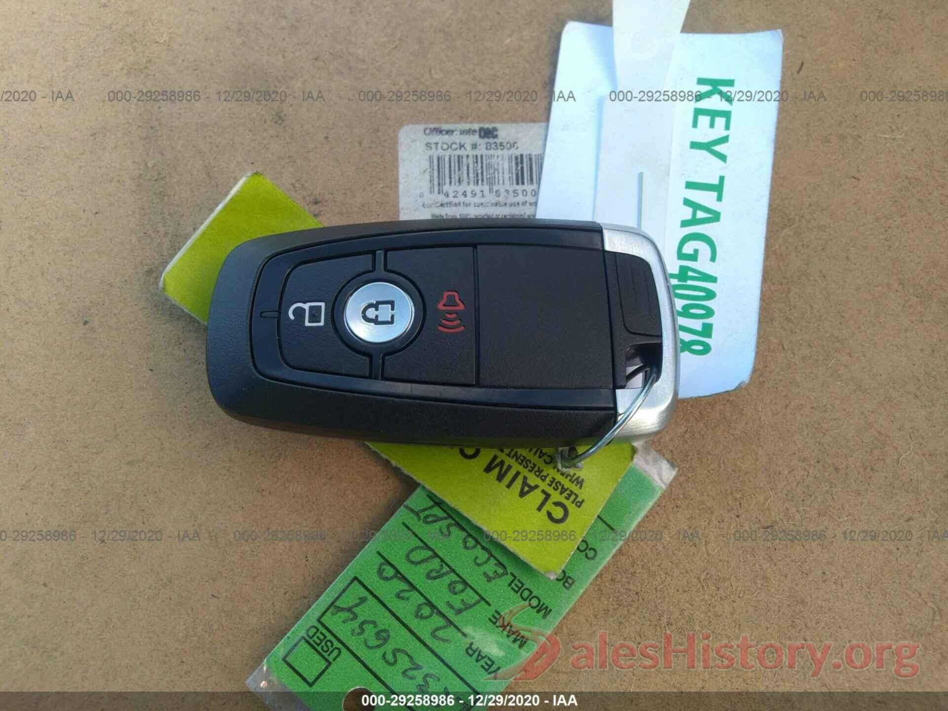 MAJ3S2KE9LC325654 2020 FORD ECOSPORT