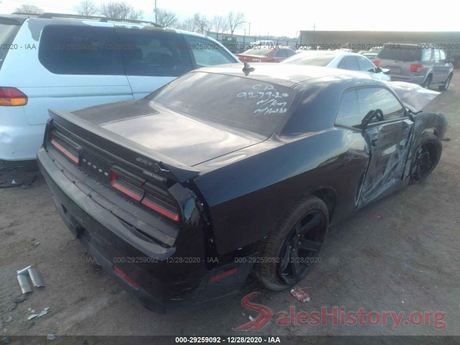 2C3CDZC92KH683354 2019 DODGE CHALLENGER