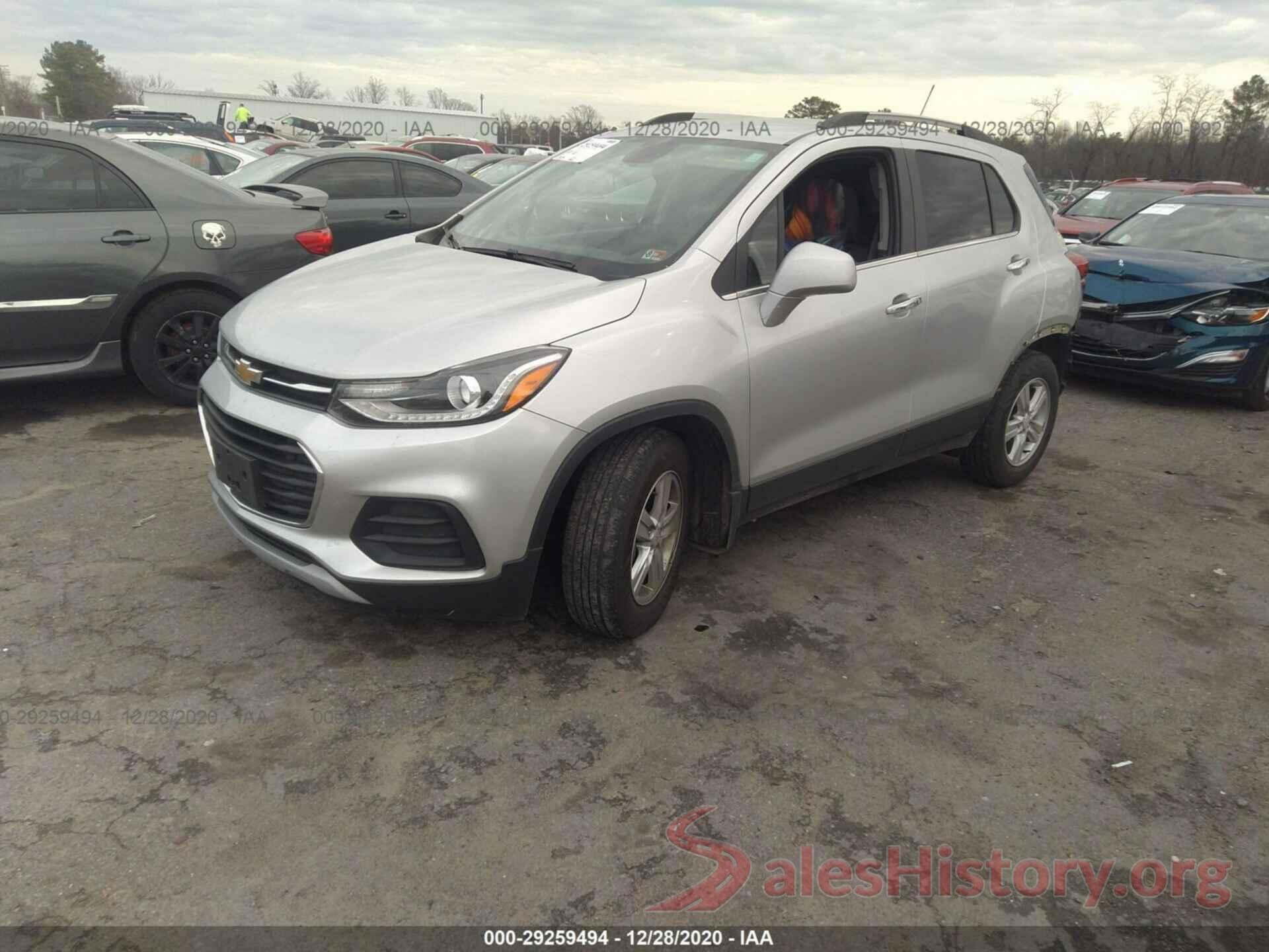 KL7CJLSB8HB155371 2017 CHEVROLET TRAX